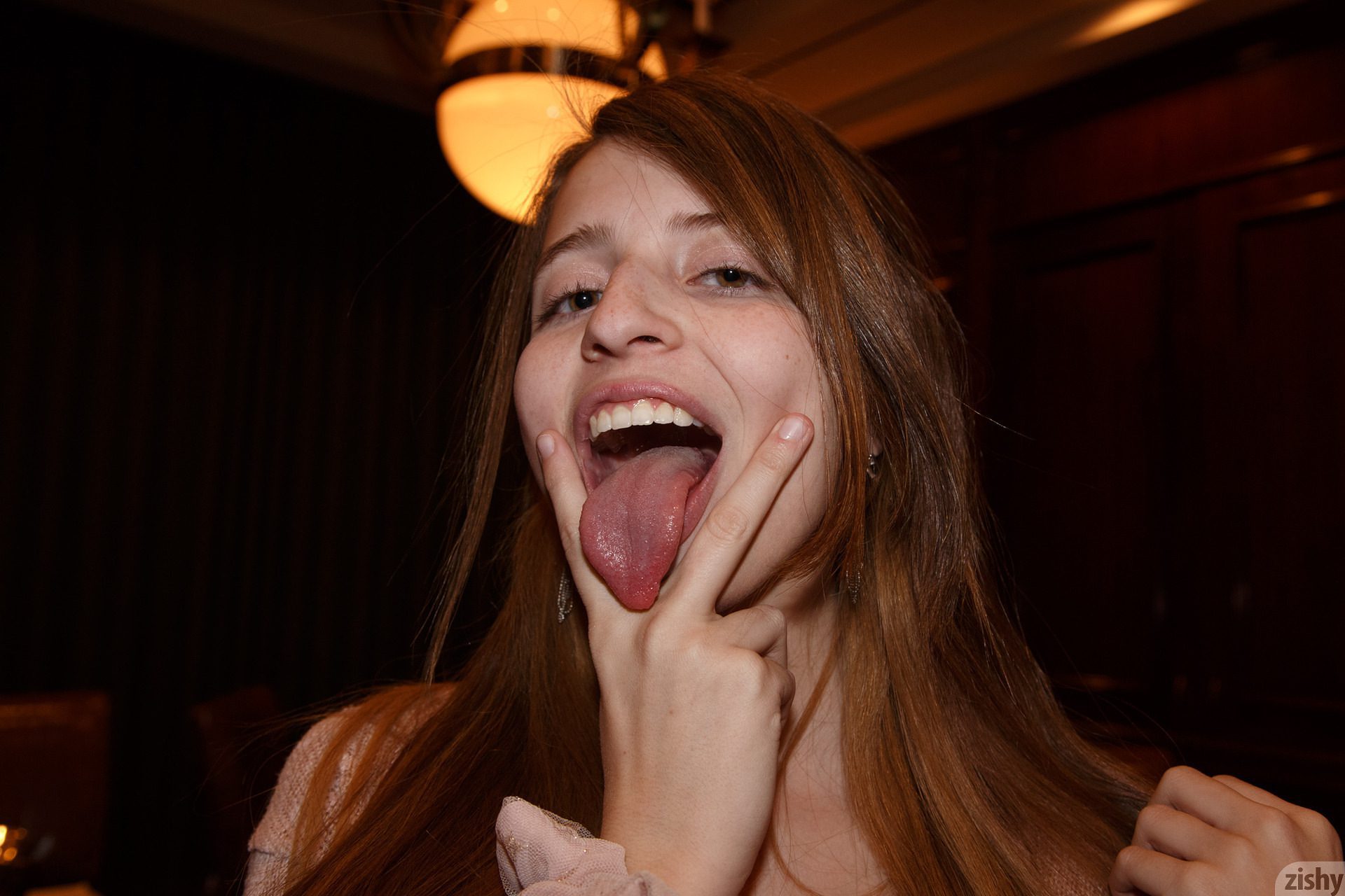 Lola Arburg on Chinese Xmas 72