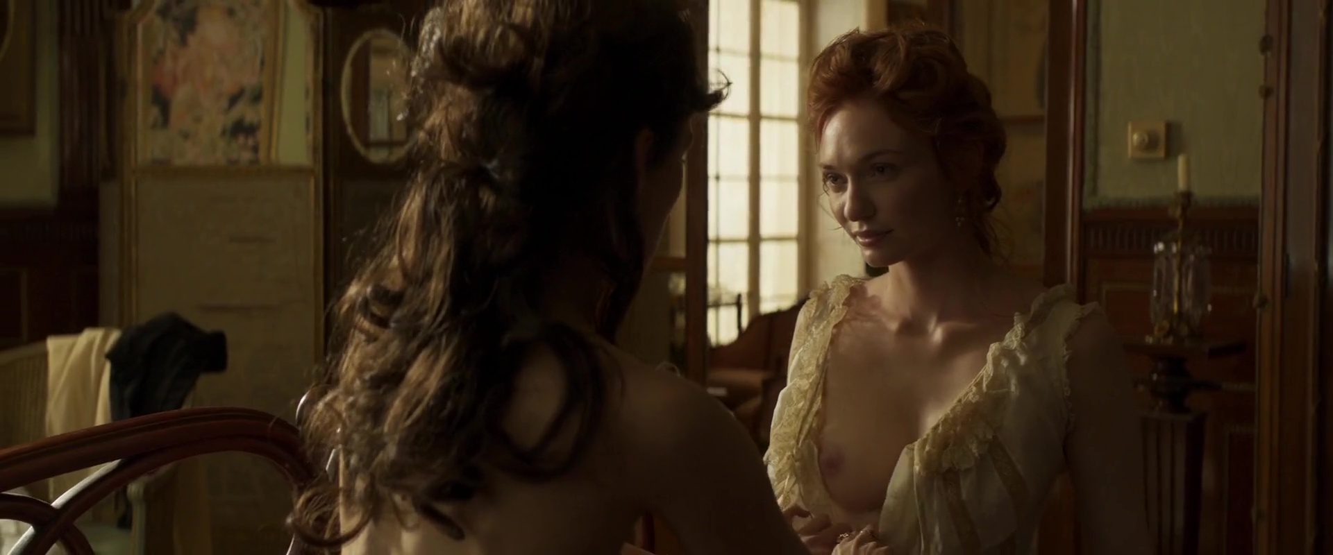 Keira Knightley, Eleanor Tomlinson Nude – Colette (8 Pics & Video) 9