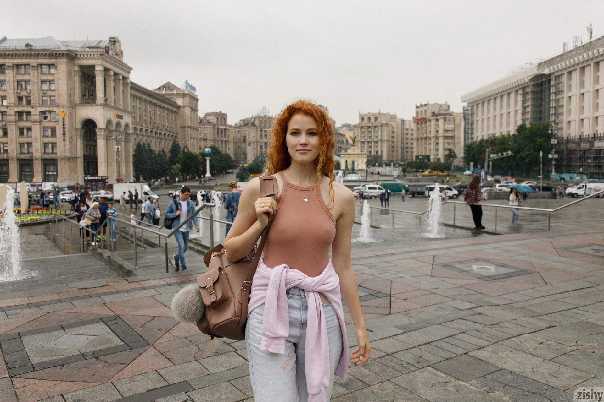 Heidi Romanova Shows Me The Maidan - Zishy 14