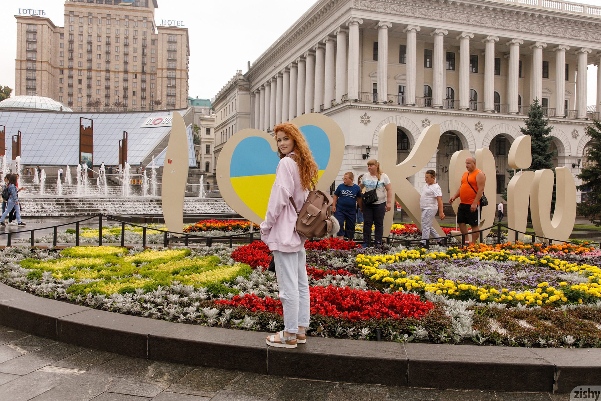 Heidi Romanova Shows Me The Maidan - Zishy 8