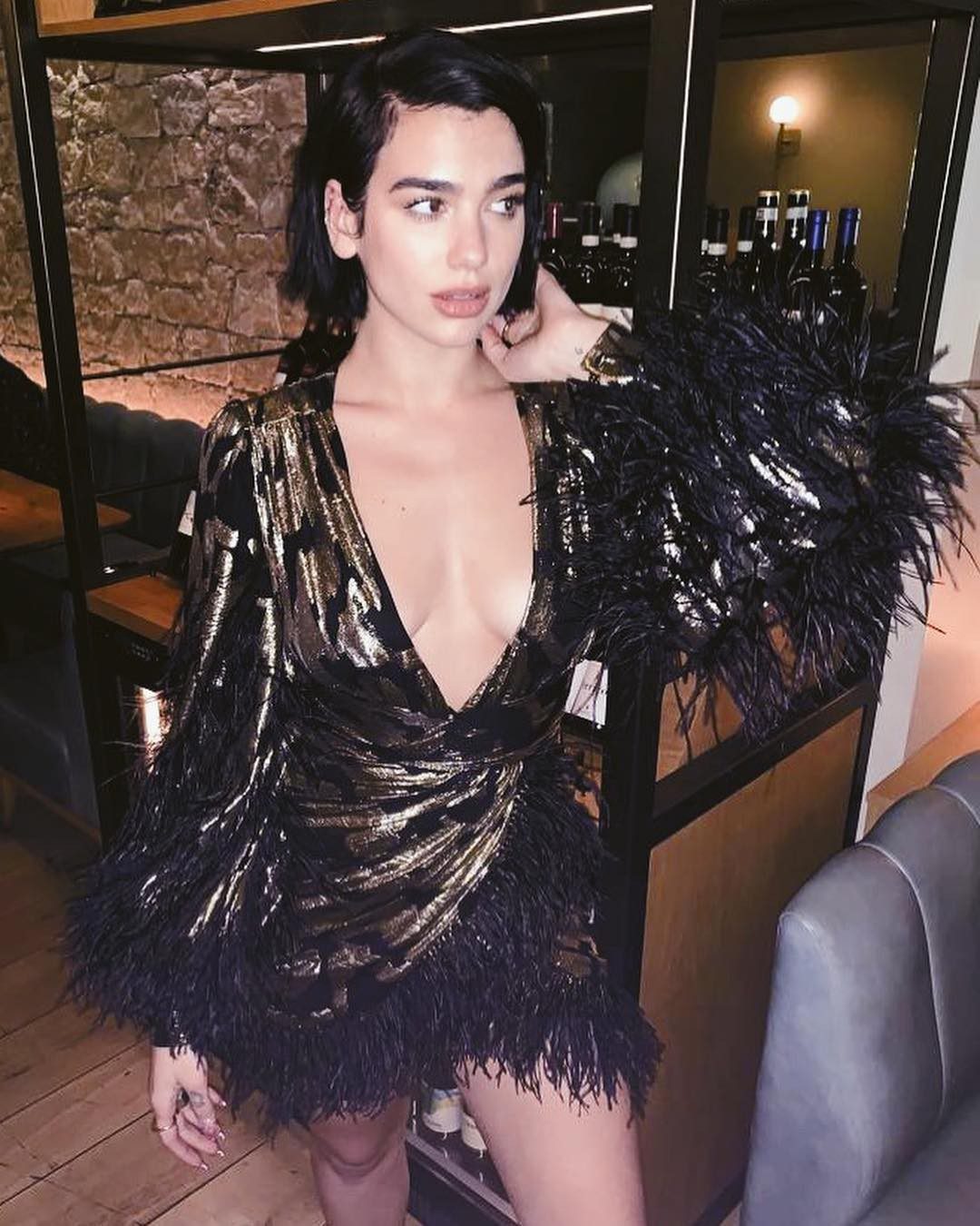 Dua Lipa Thefappening Behind The Scenes Elle #the Fappening 004