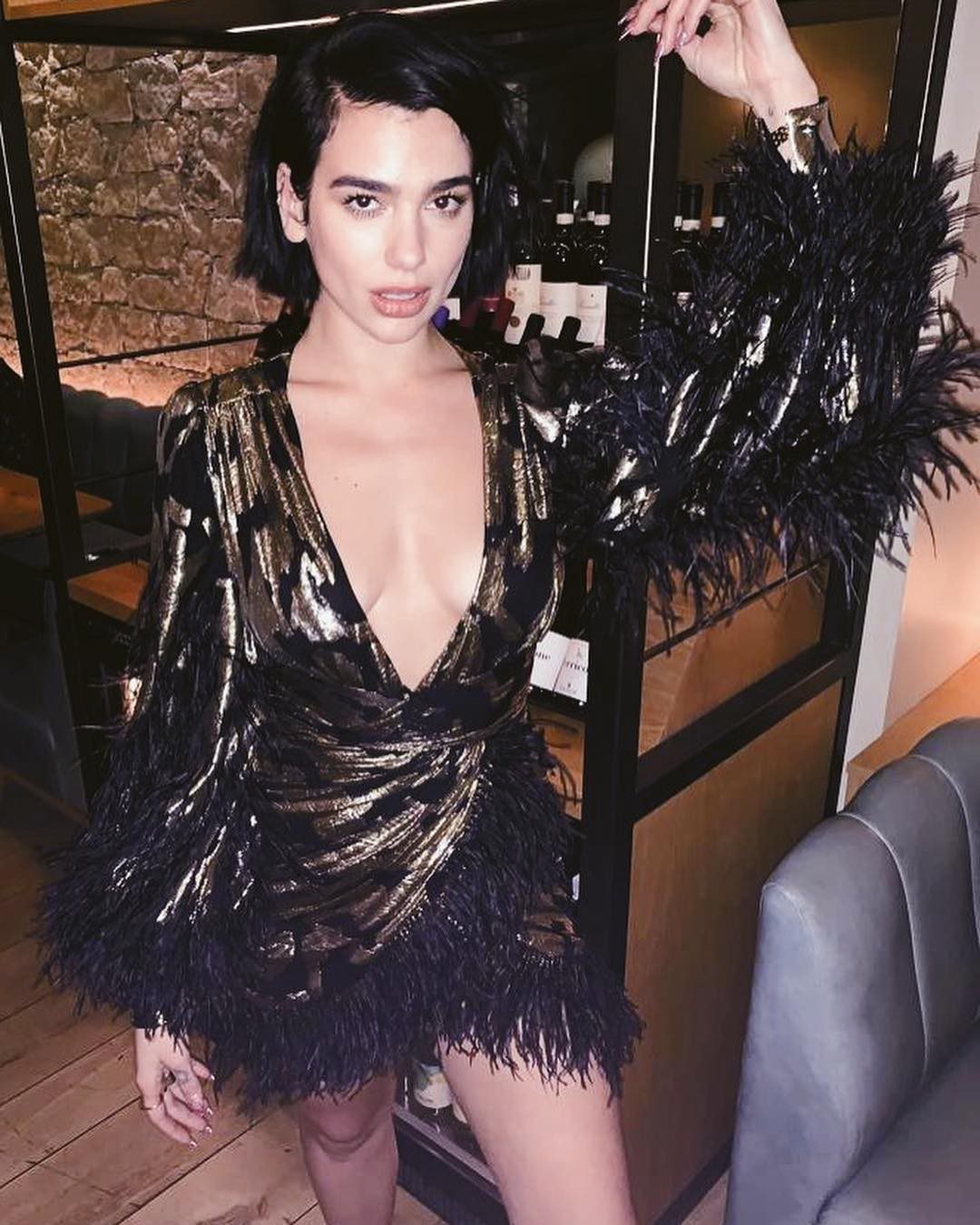 Dua Lipa Thefappening Behind The Scenes Elle #the Fappening 008