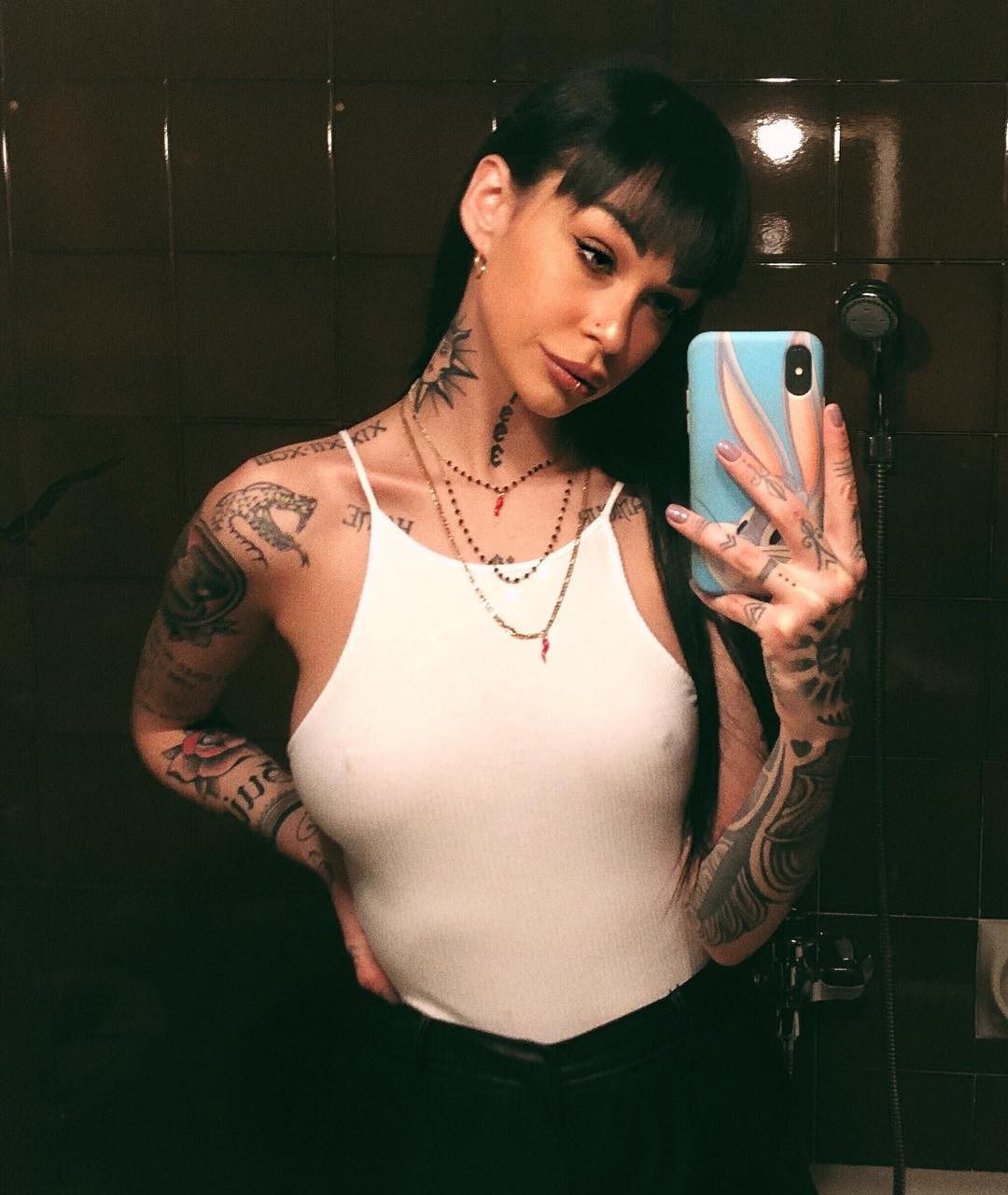 Valentina Dallari Sexy Tattooed Model Photos 018