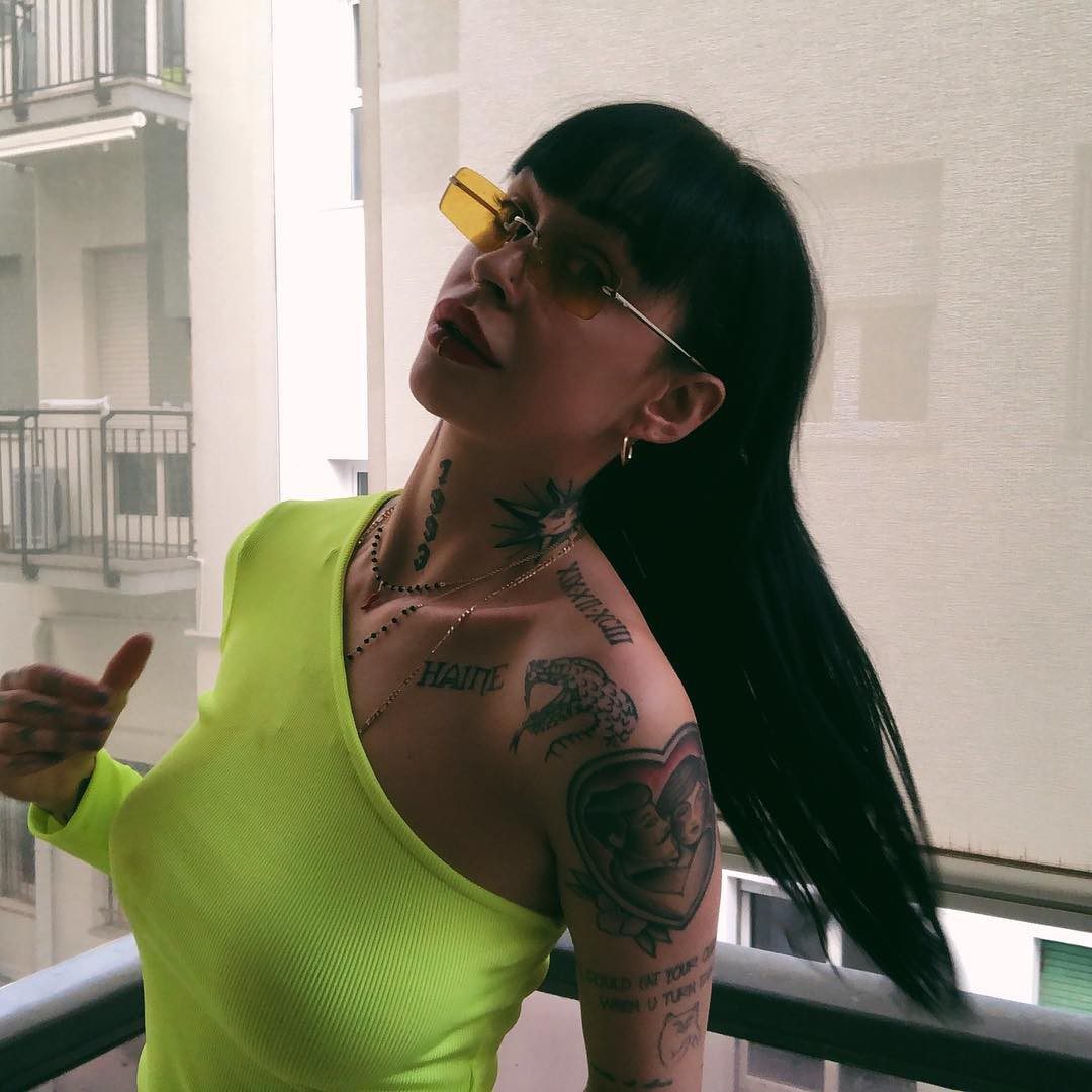 Valentina Dallari Sexy Tattooed Model Photos 019