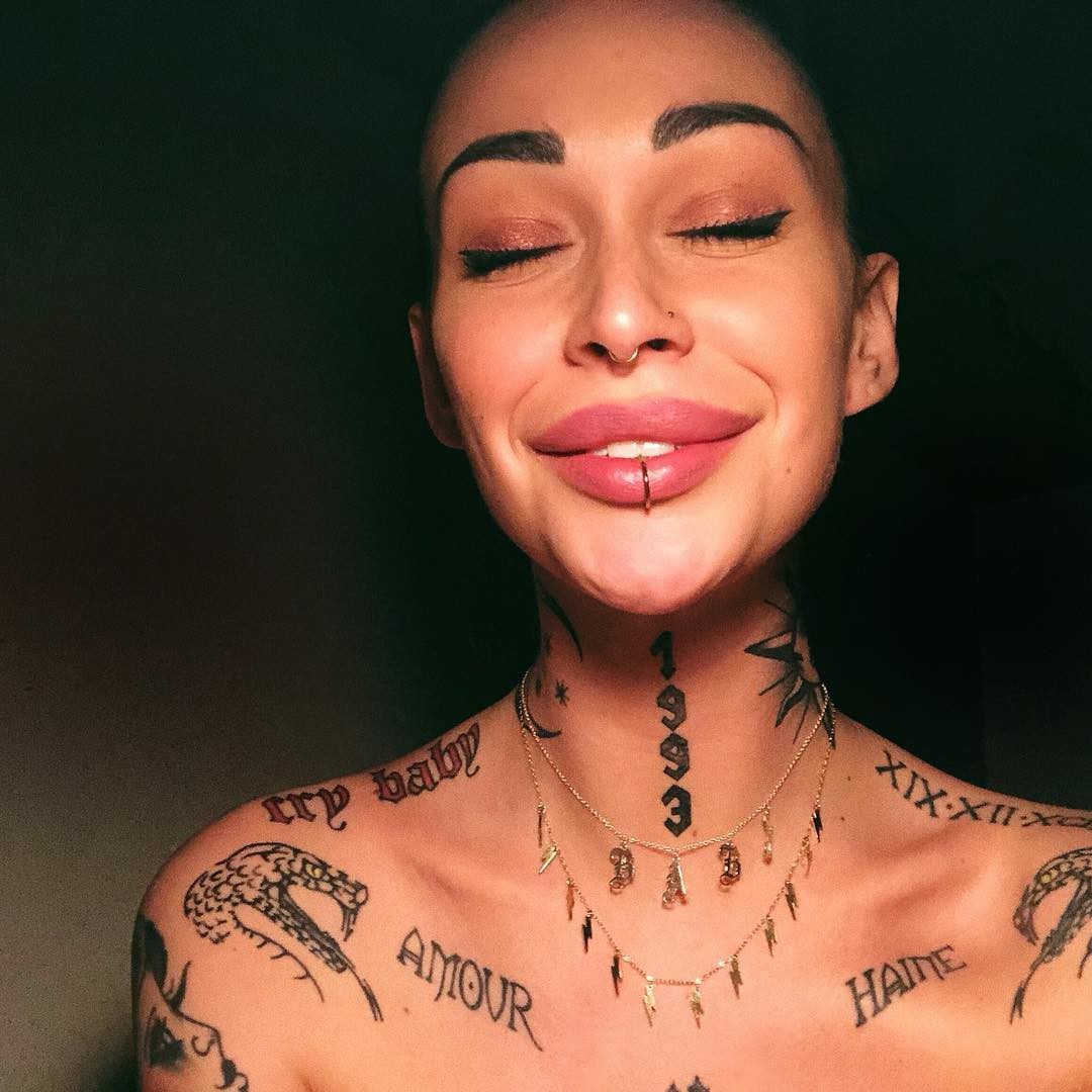 Valentina Dallari Sexy Tattooed Model Photos 025