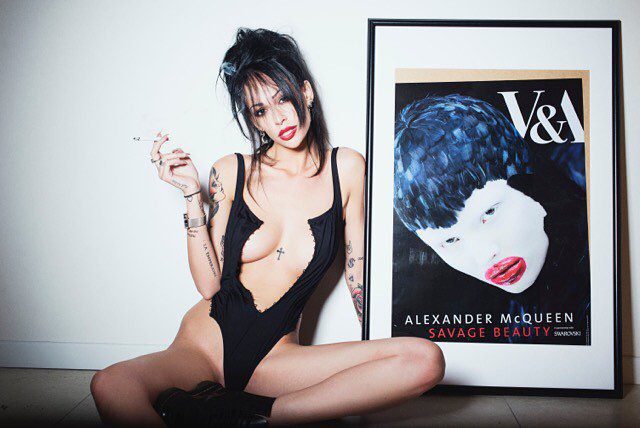 Valentina Dallari Sexy Tattooed Model Photos 038