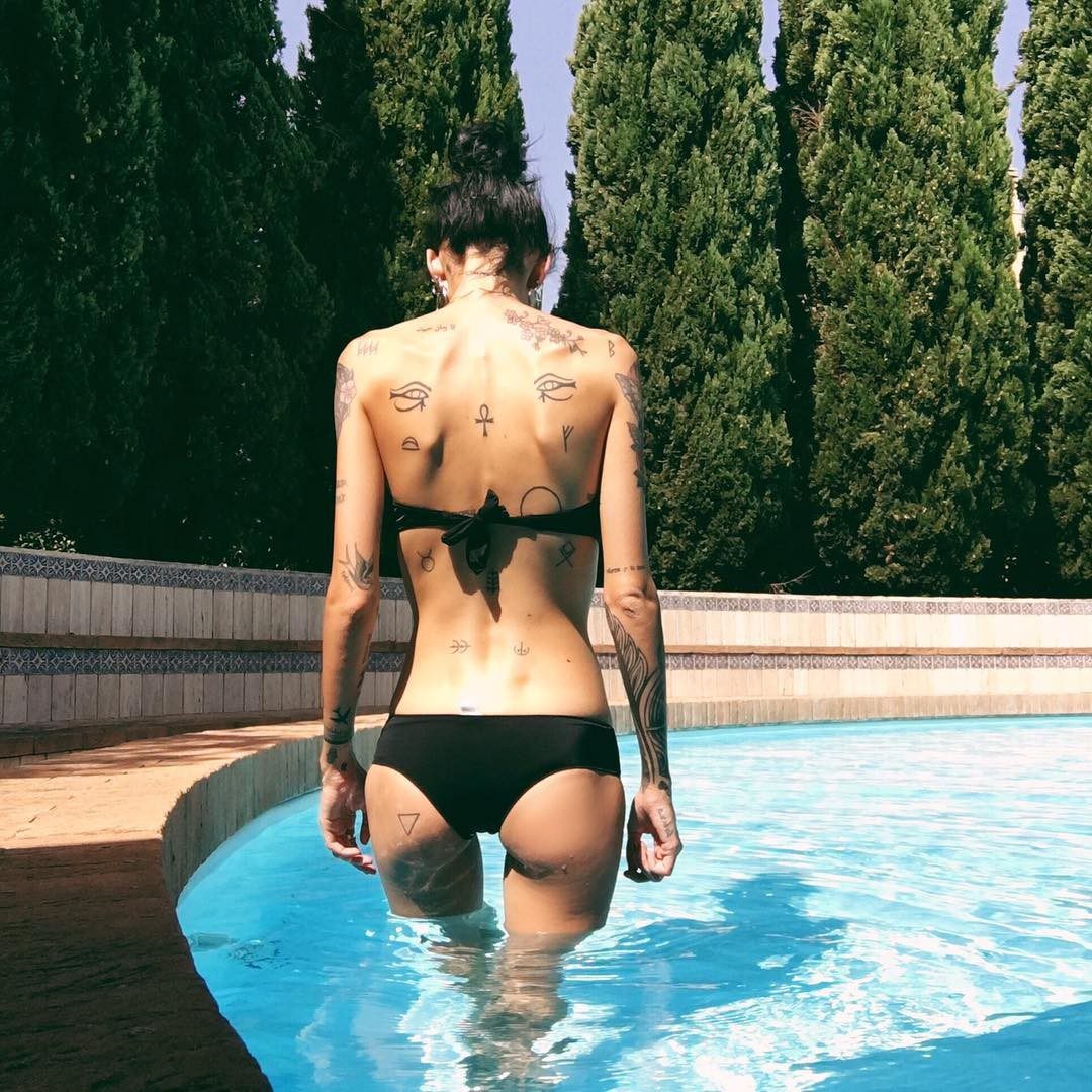 Valentina Dallari Sexy Tattooed Model Photos 008