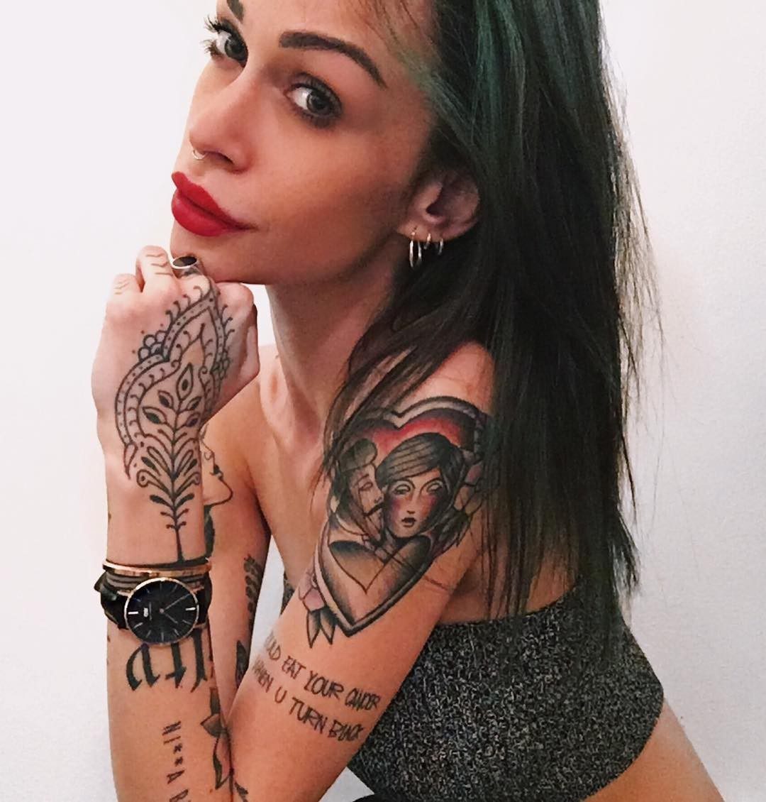 Valentina Dallari Sexy Tattooed Model Photos 057