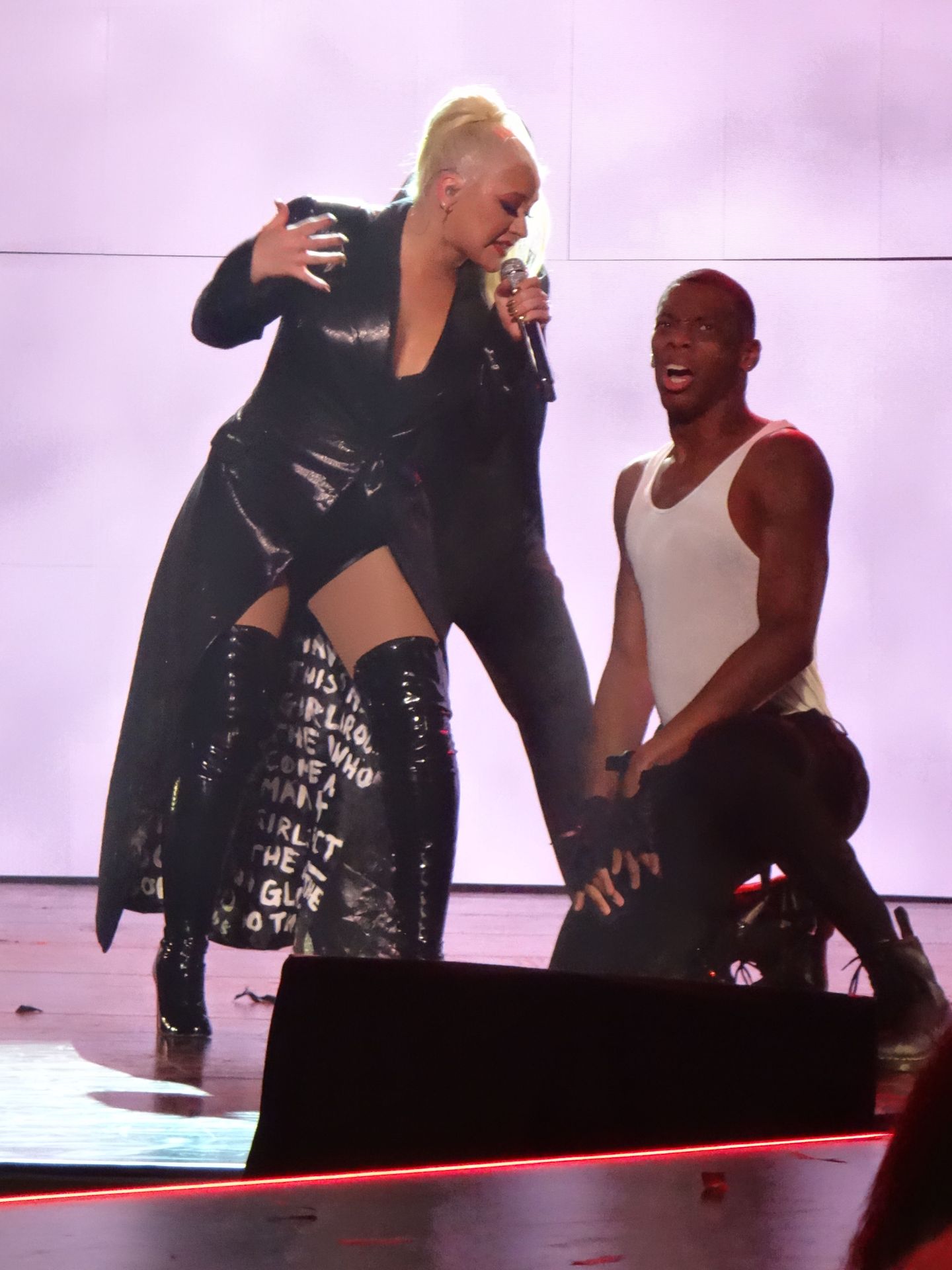 Christina Aguilera’s Wardrobe Malfunction 028