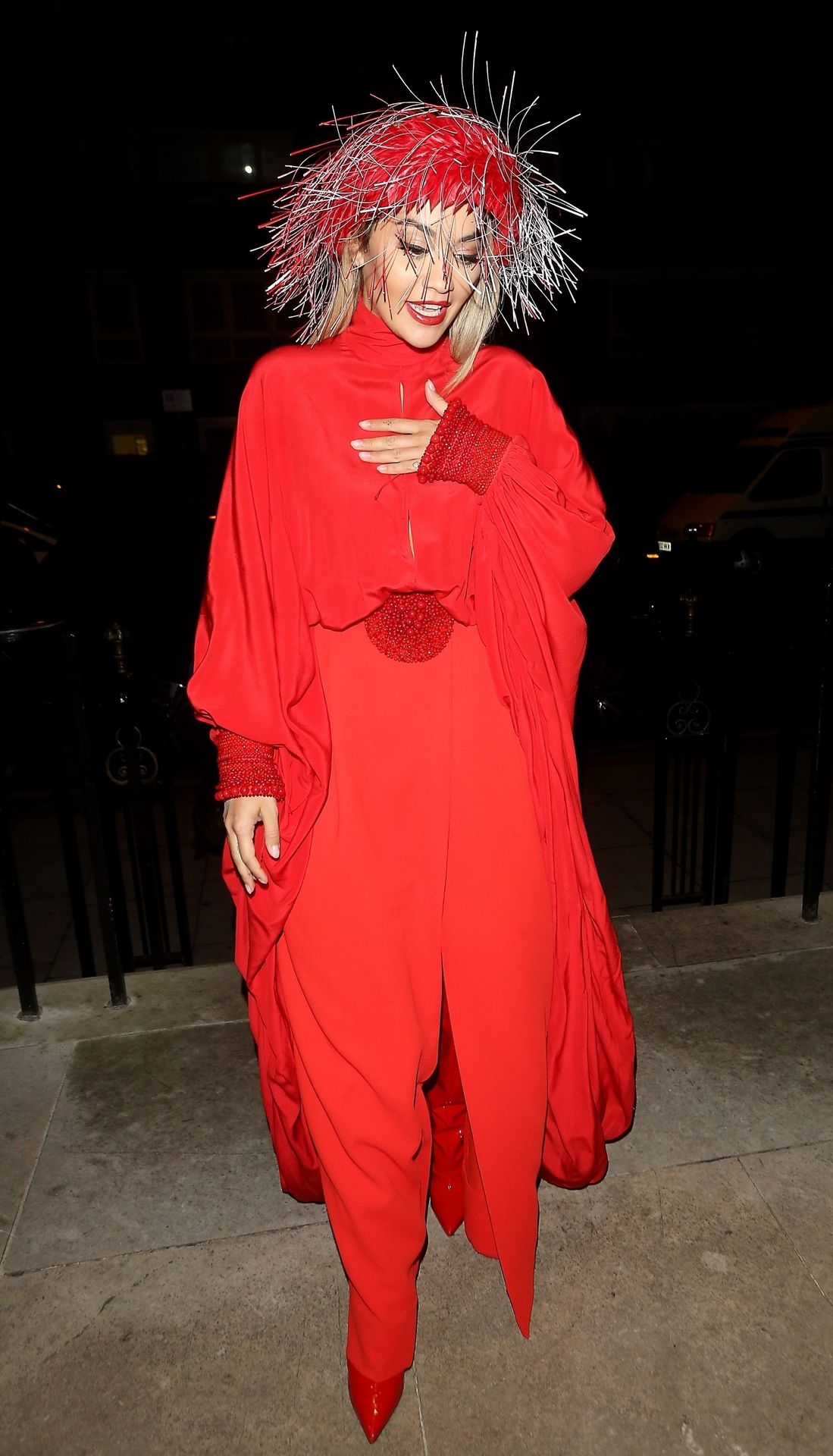 Rita Ora Upskirt & Cleavage 002