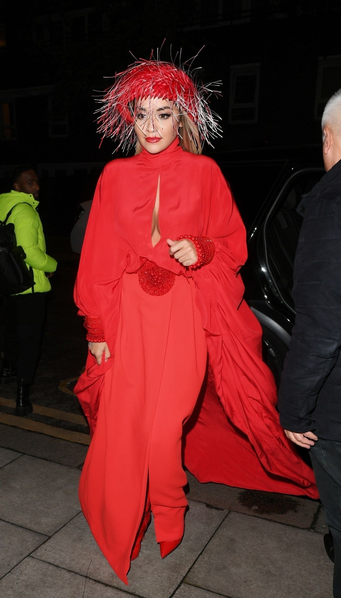 Rita Ora Upskirt & Cleavage 013