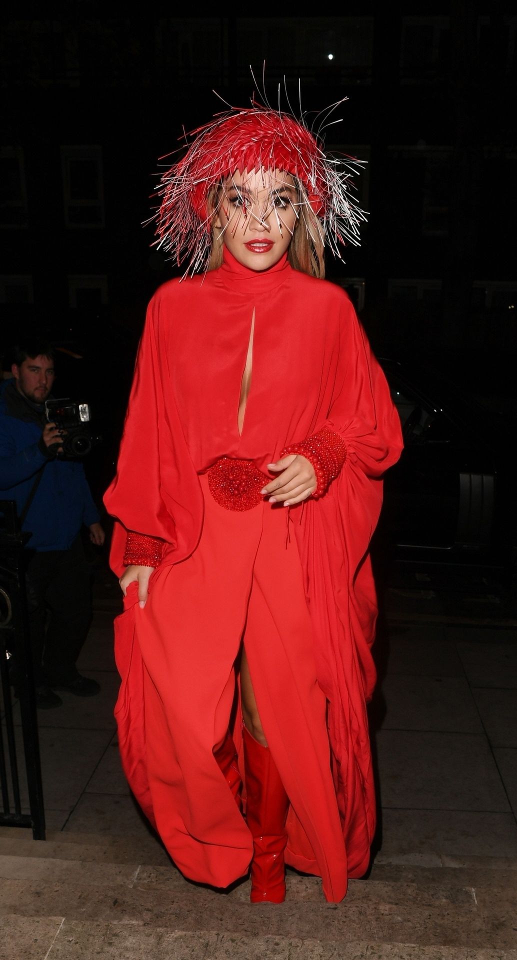 Rita Ora Upskirt & Cleavage 019