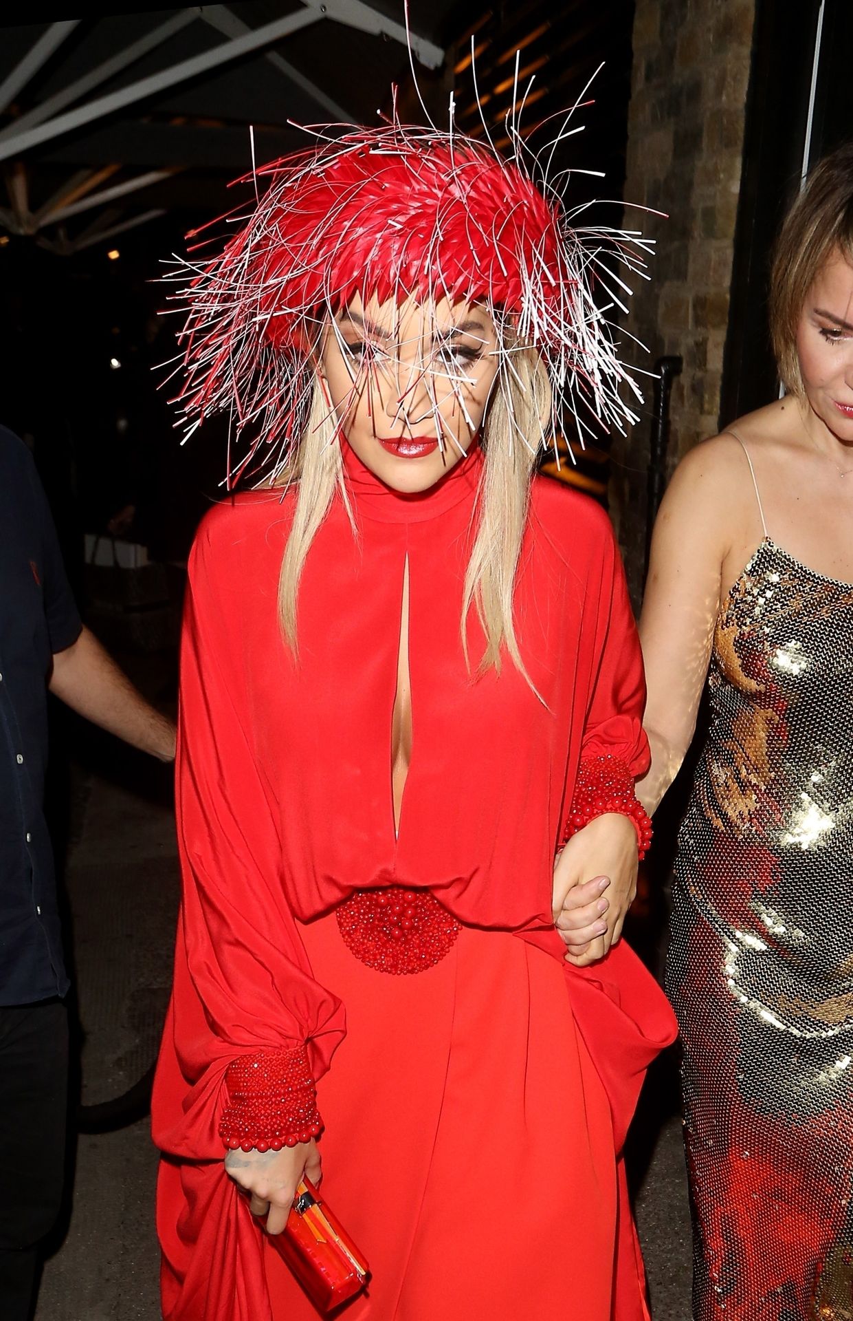 Rita Ora Upskirt & Cleavage 029