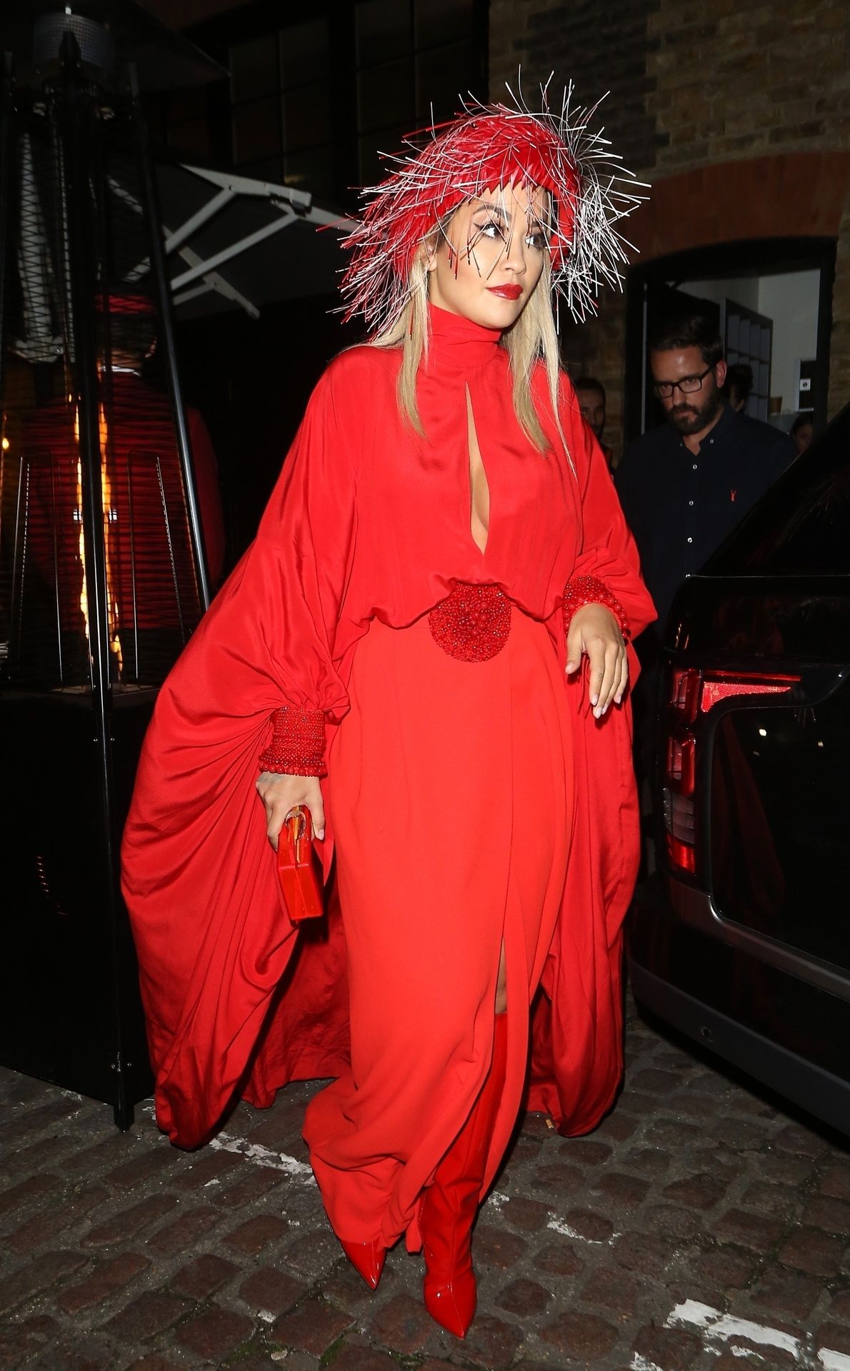 Rita Ora Upskirt & Cleavage 037