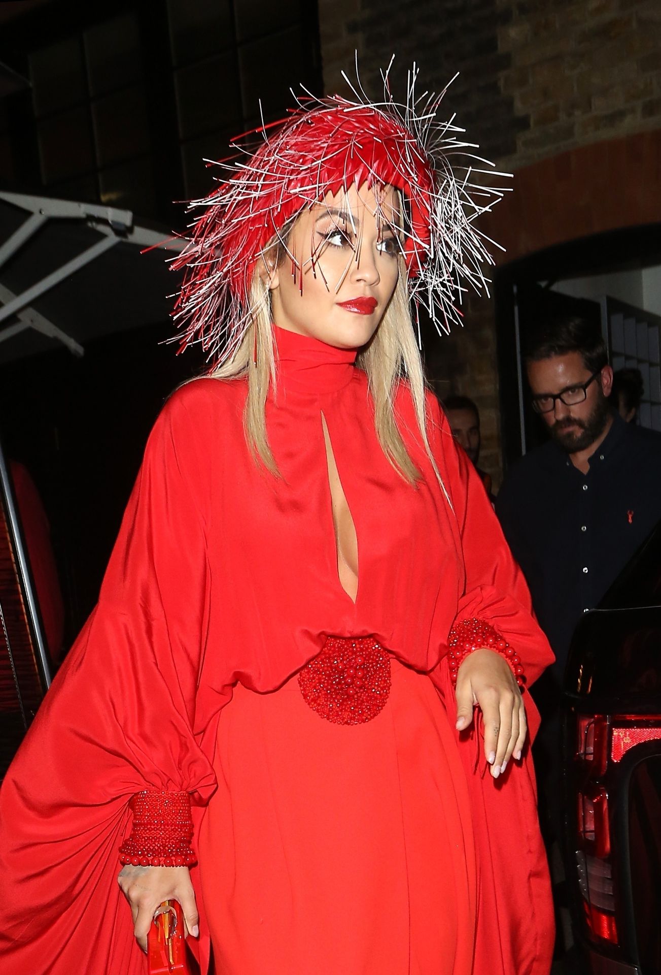 Rita Ora Upskirt & Cleavage 038