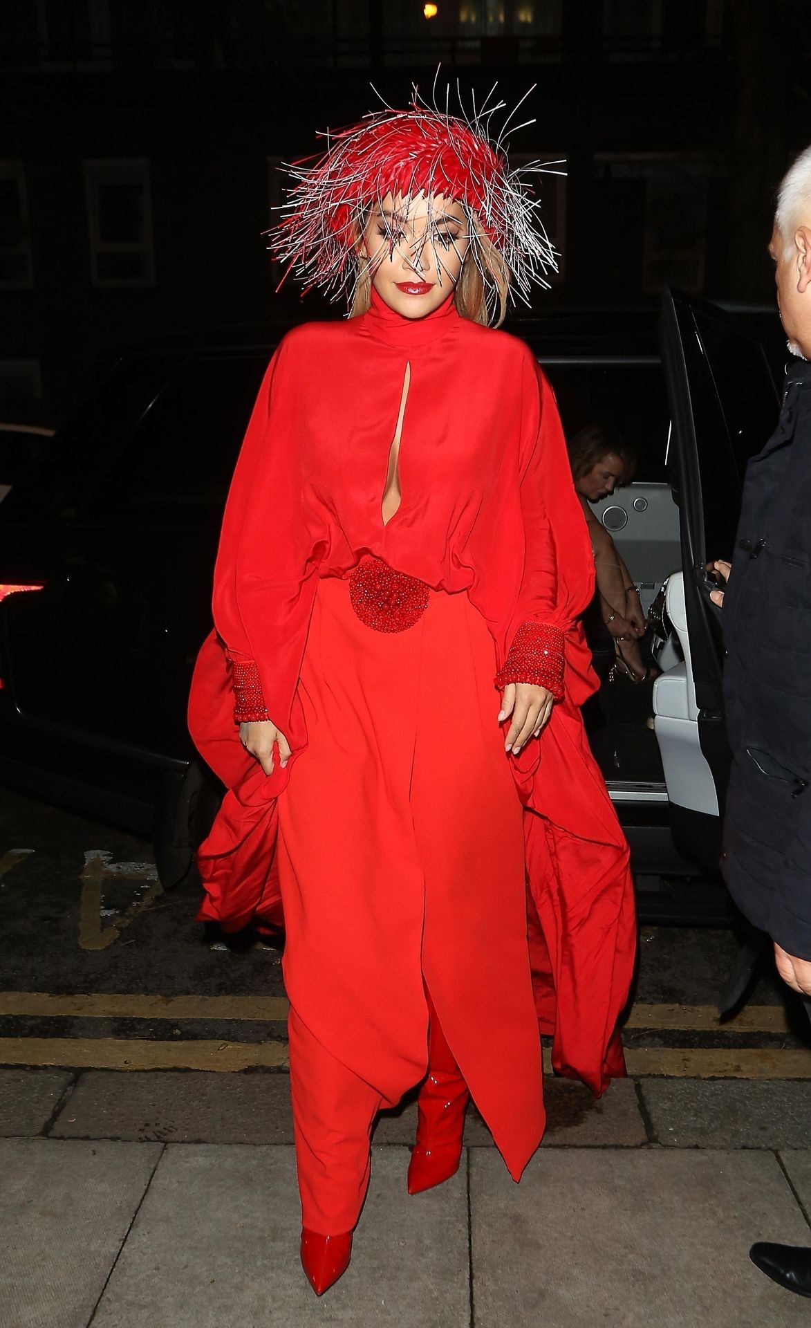 Rita Ora Upskirt & Cleavage 039