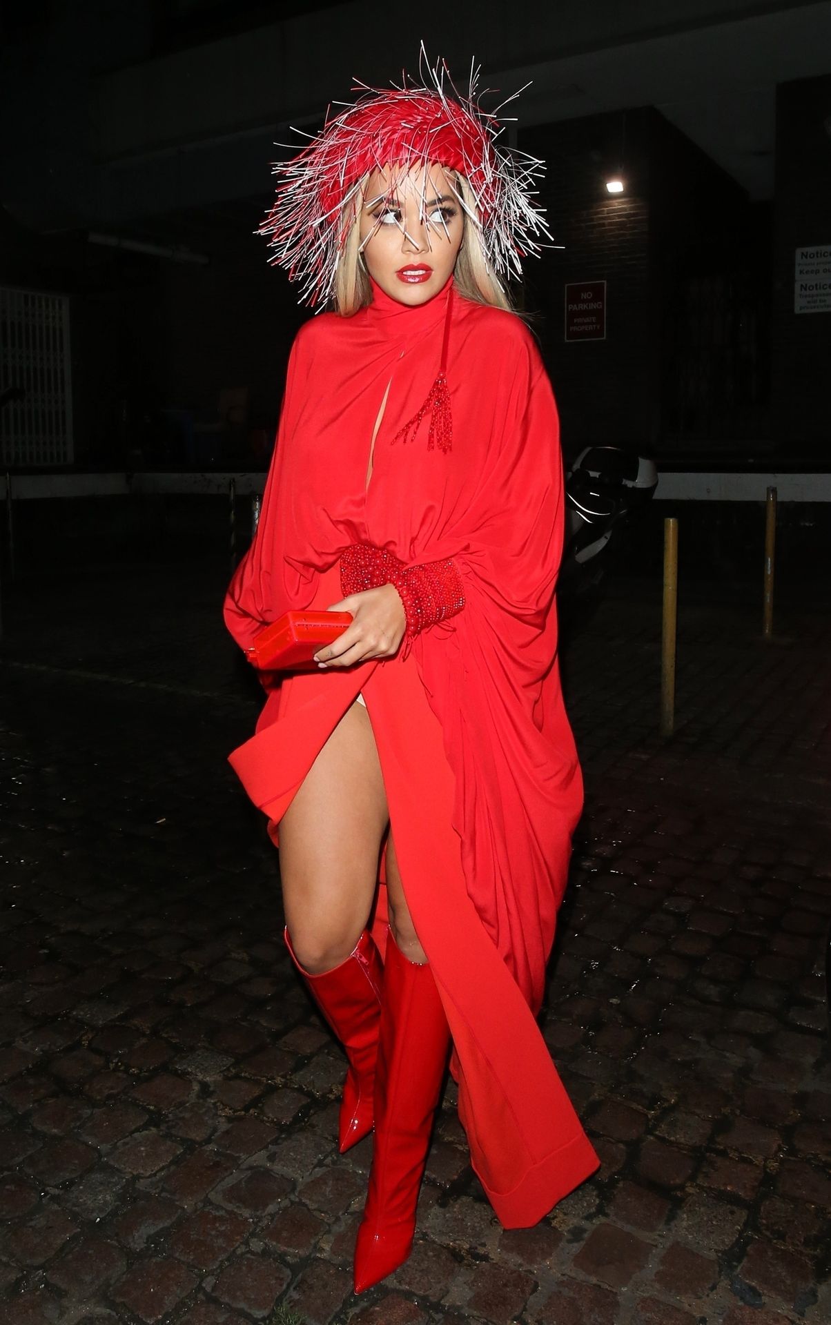 Rita Ora Upskirt & Cleavage 045