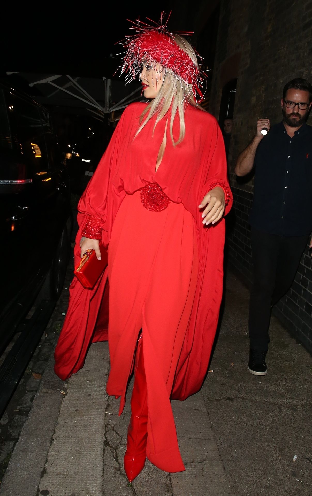 Rita Ora Upskirt & Cleavage 006