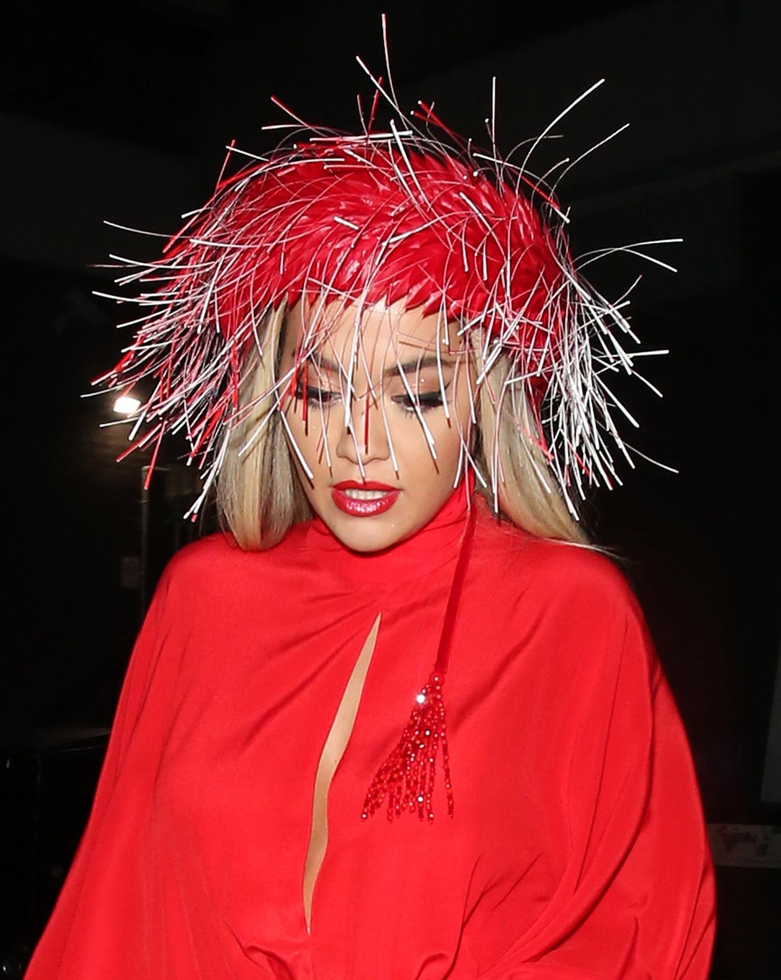 Rita Ora Upskirt & Cleavage 059