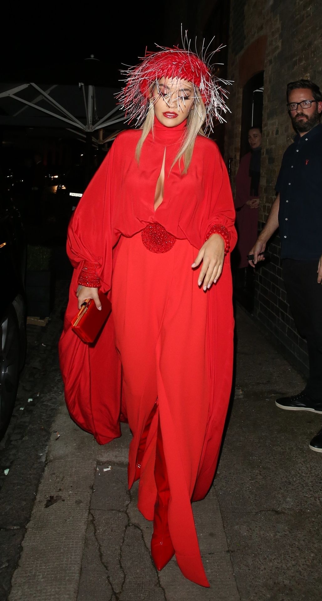 Rita Ora Upskirt & Cleavage 061