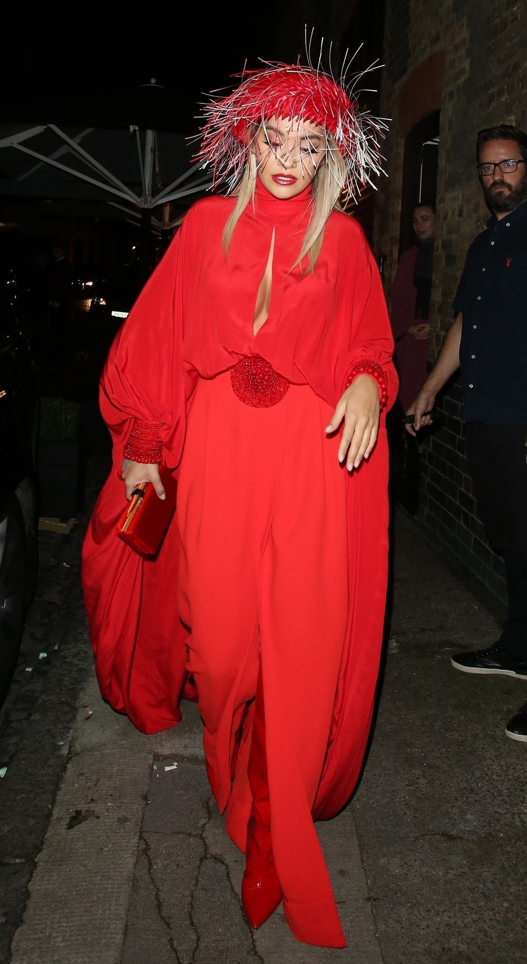 Rita Ora Upskirt & Cleavage 062