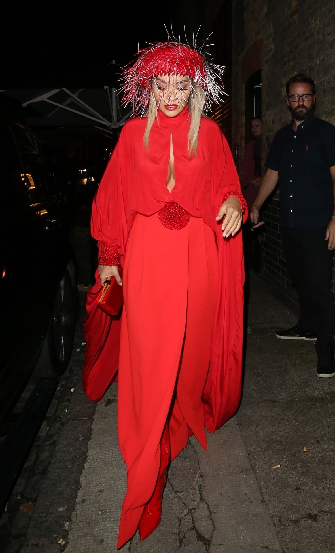 Rita Ora Upskirt & Cleavage 065