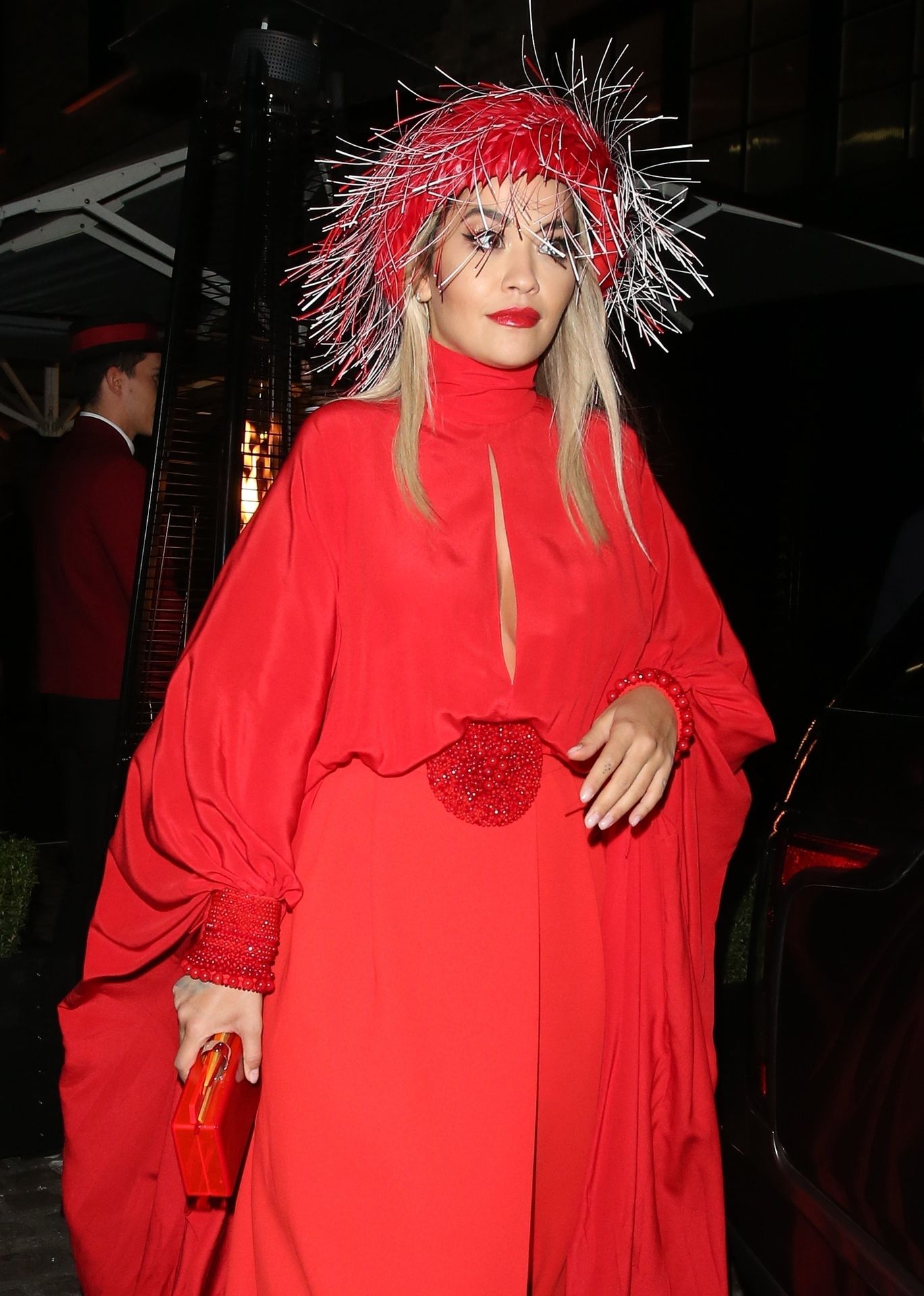 Rita Ora Upskirt & Cleavage 070