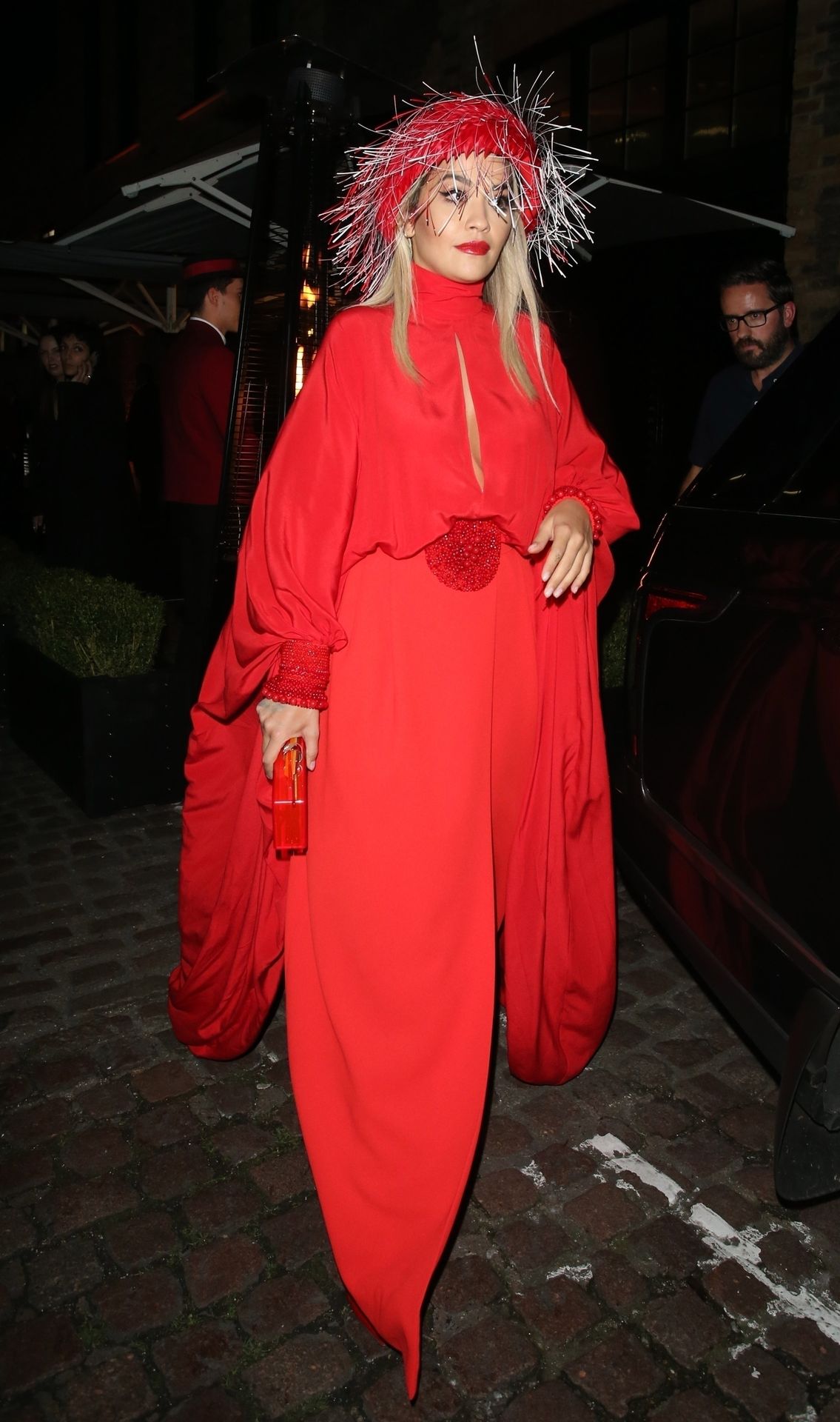 Rita Ora Upskirt & Cleavage 071