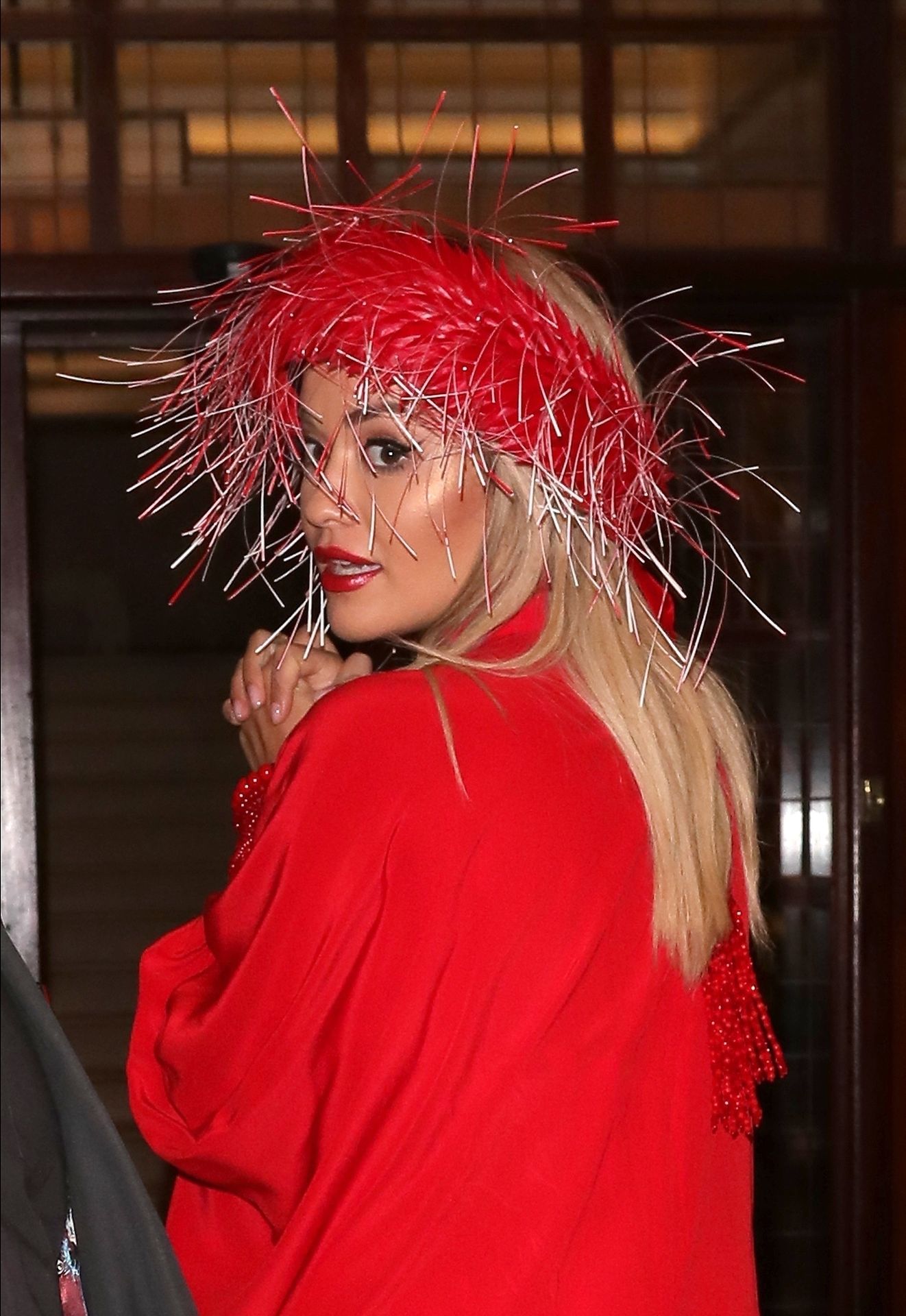 Rita Ora Upskirt & Cleavage 087