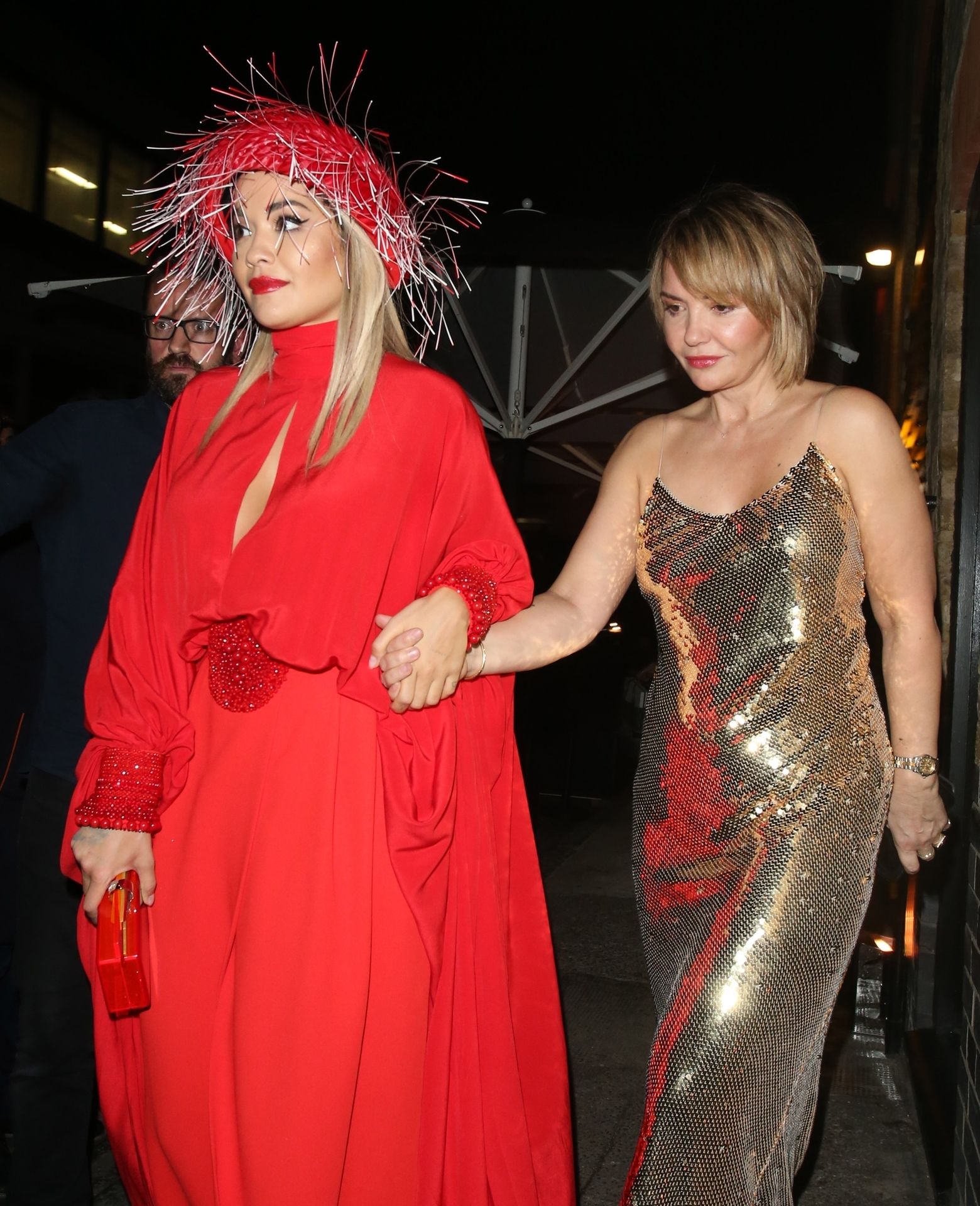 Rita Ora Upskirt & Cleavage 090