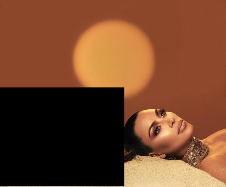 Vitiligo Brown Queen Kim Kardashian Sexy Thefappeningblog.com 6 768x636