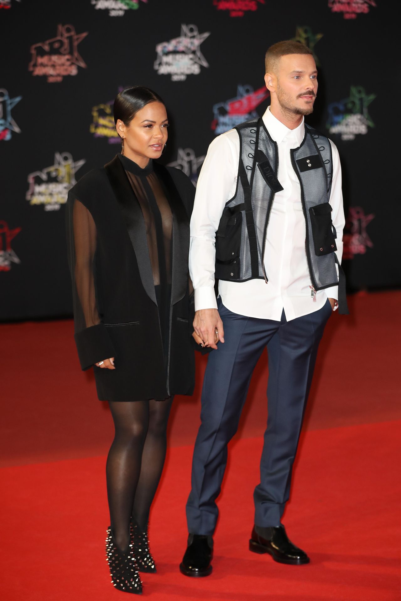 Christina Milian Braless 002