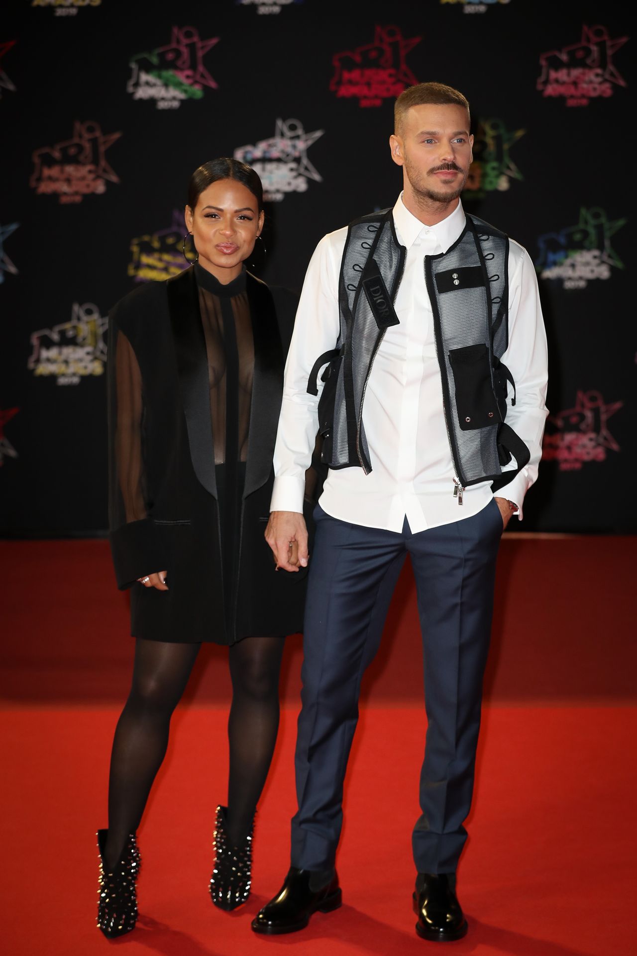 Christina Milian Braless 018