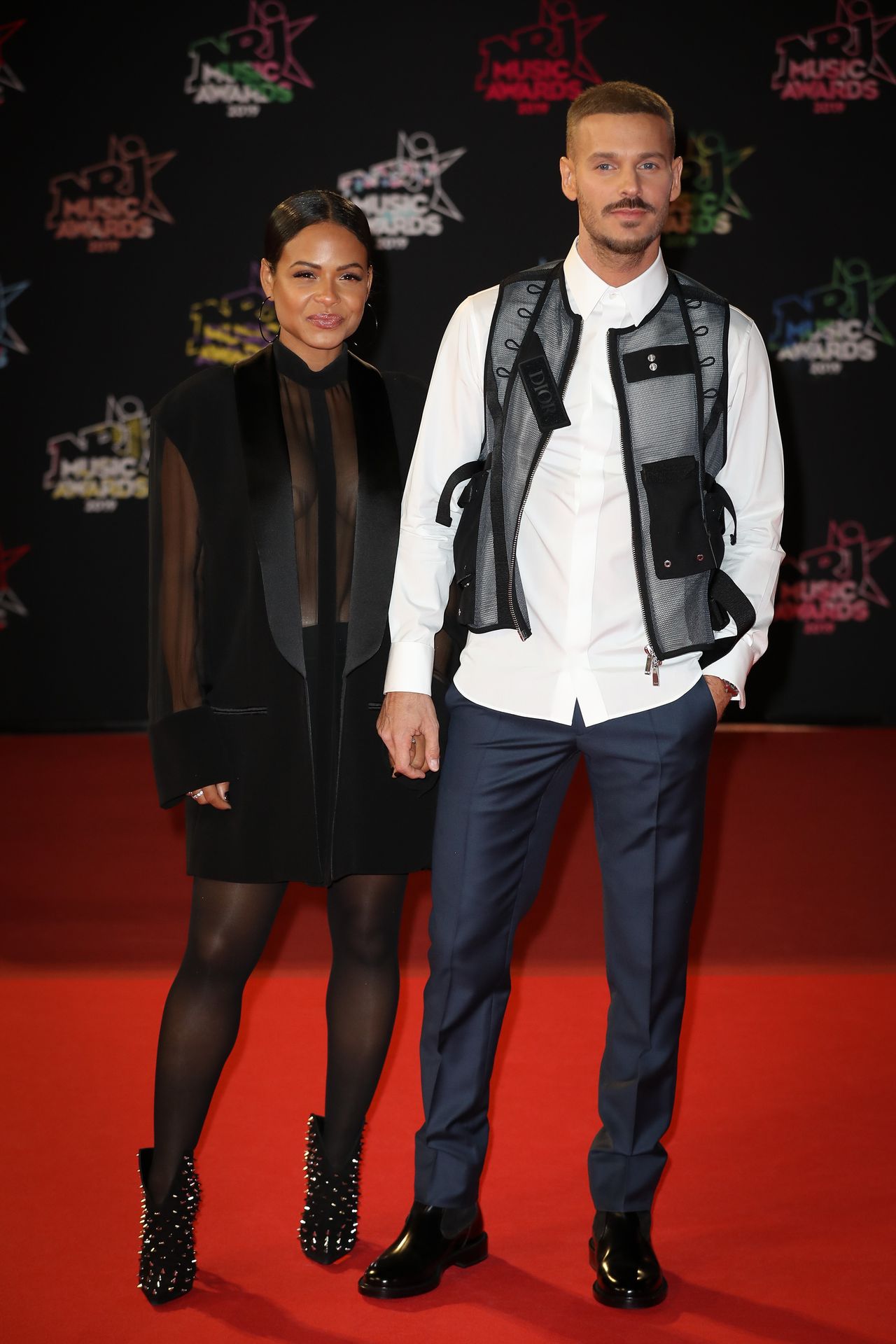 Christina Milian Braless 019