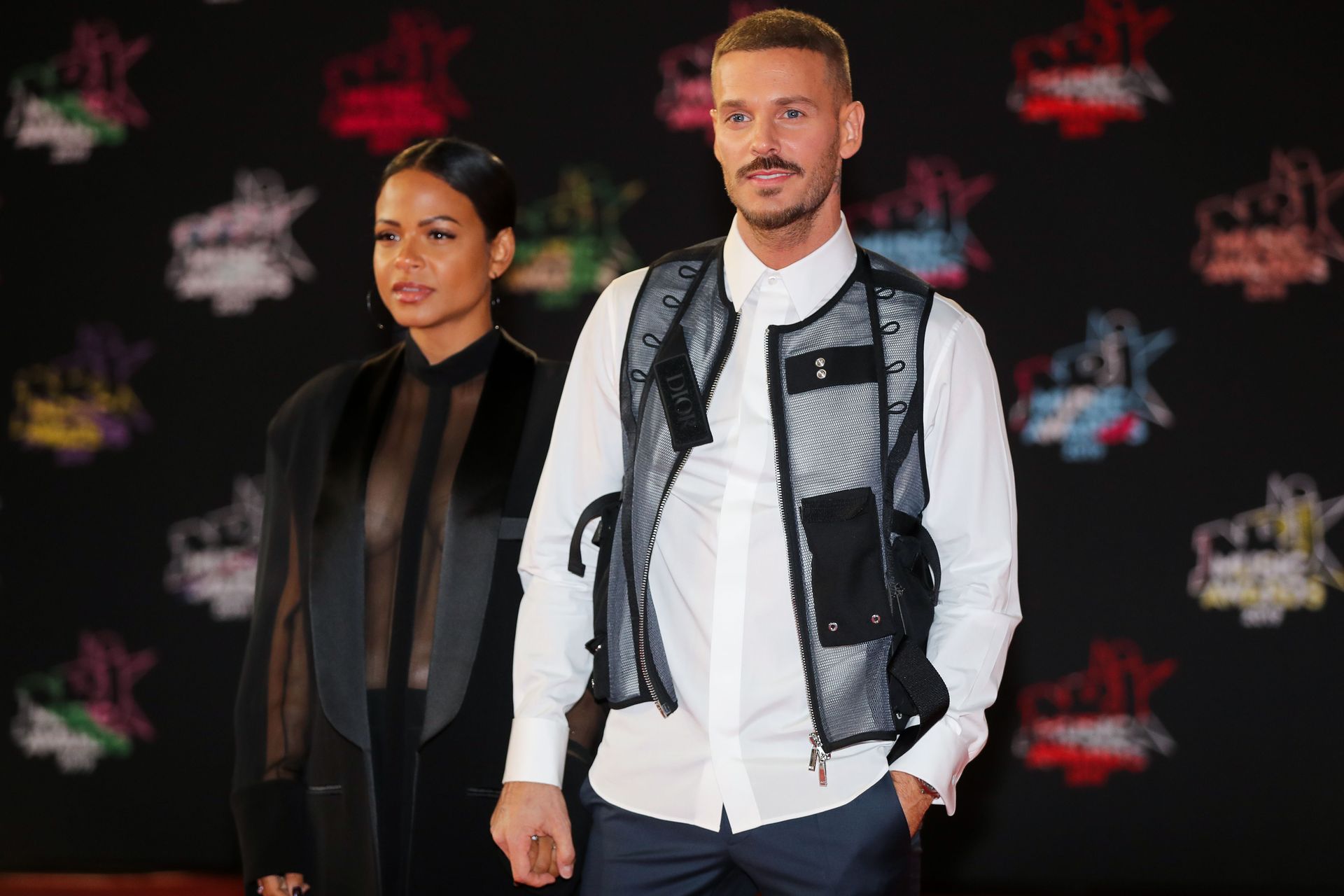 Christina Milian Braless 025