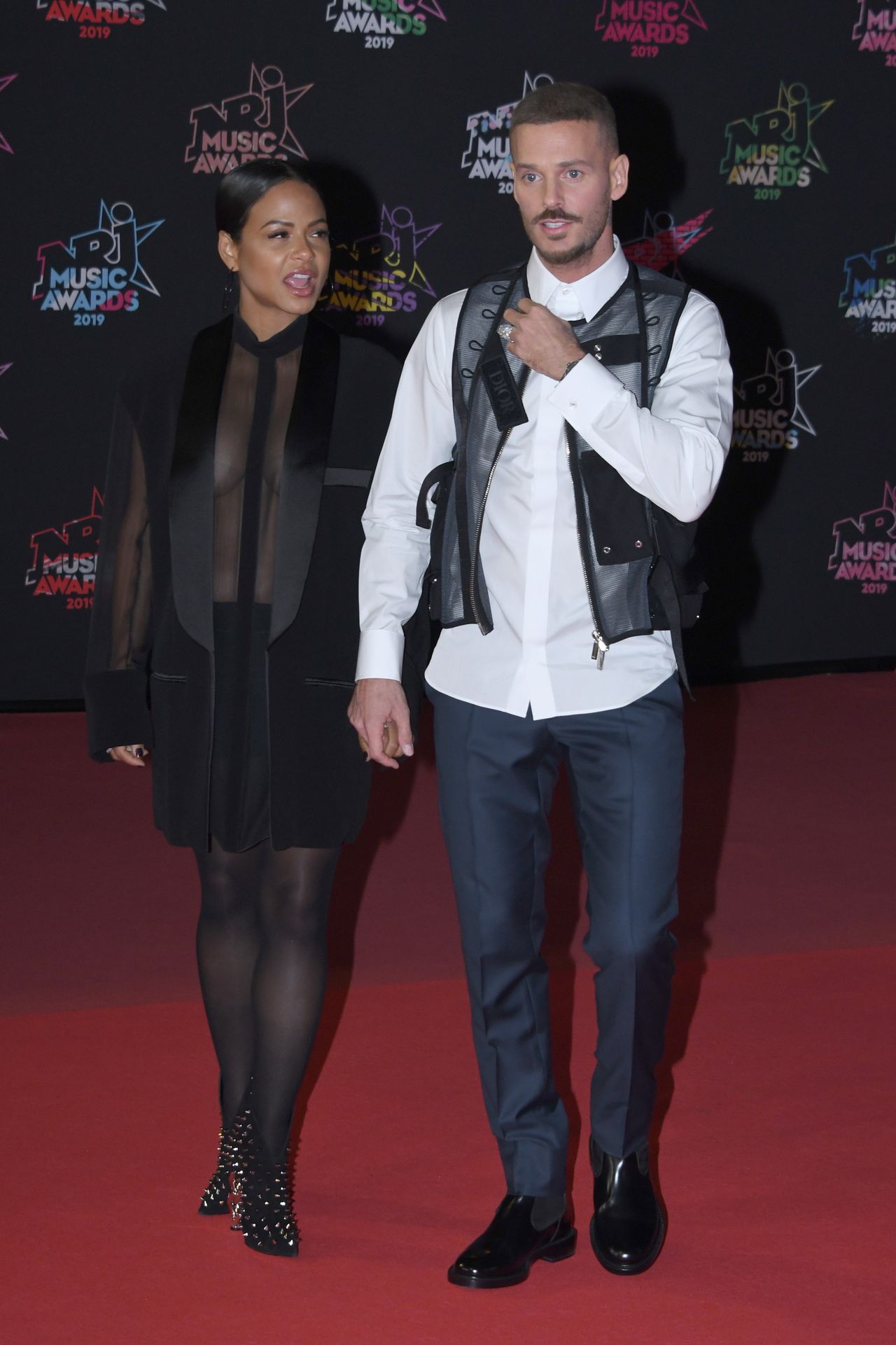 Christina Milian Braless 035