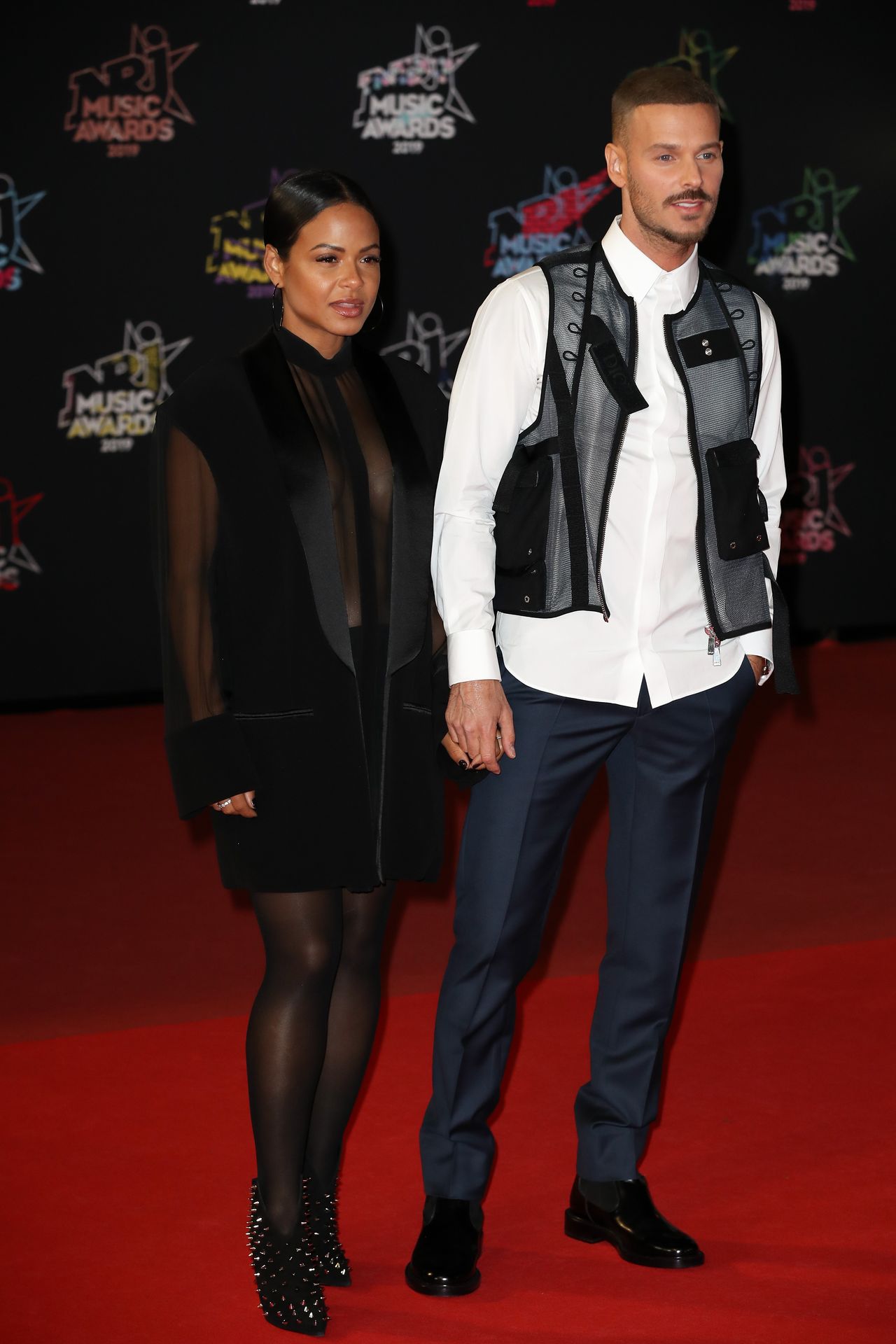 Christina Milian Braless 005