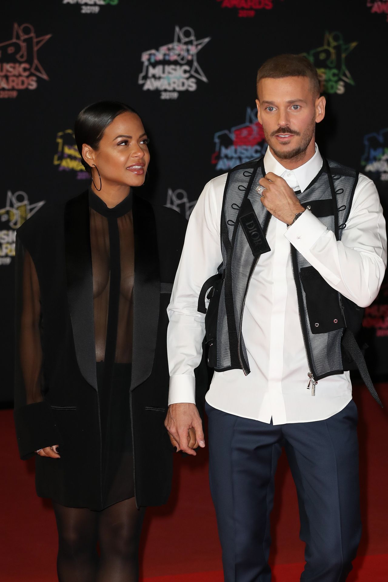 Christina Milian Braless 008