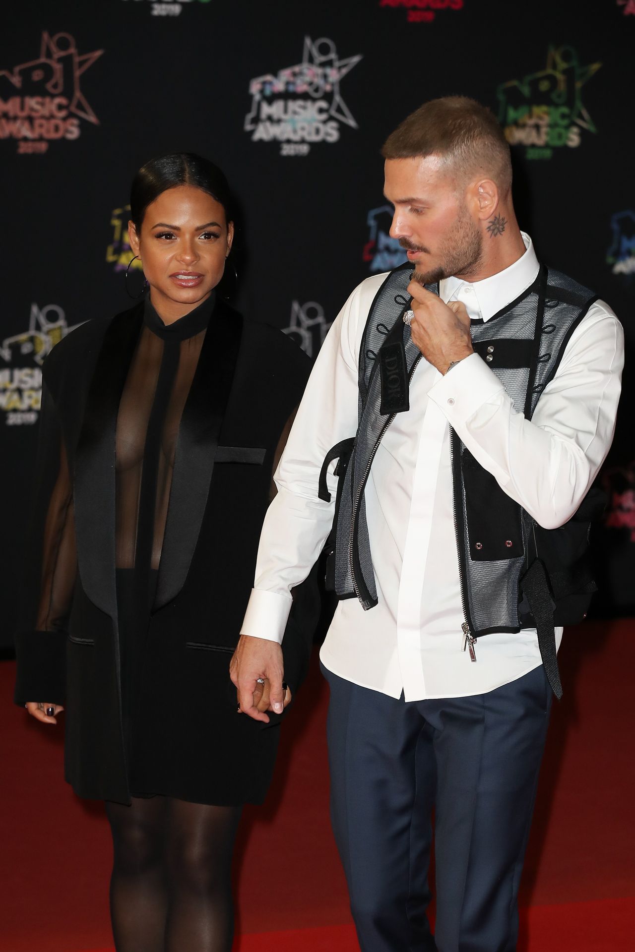 Christina Milian Braless 009