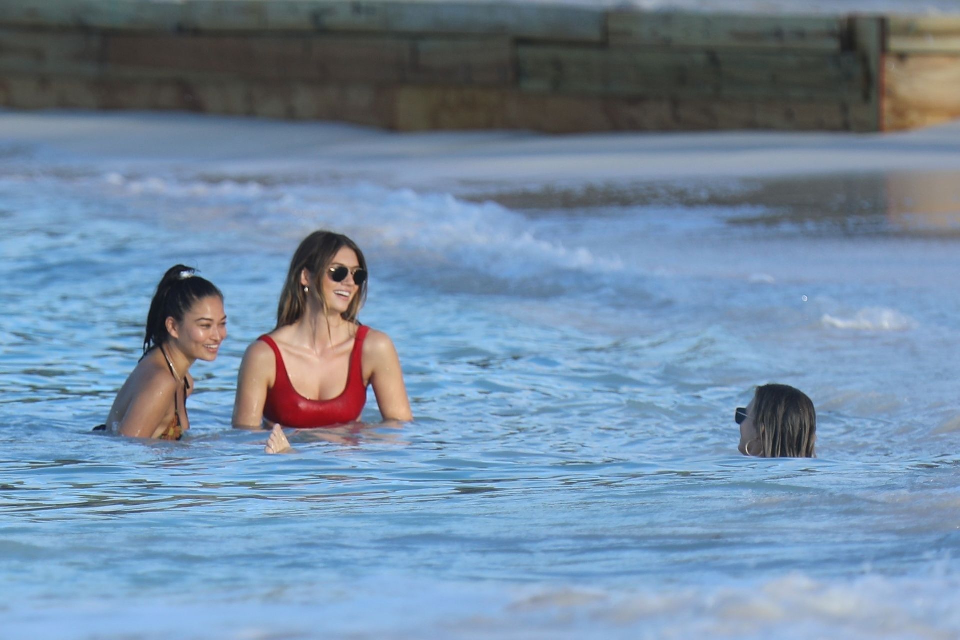 Devon Windsor, Hannah Ferguson, Shanina Shaik Sexy 0022