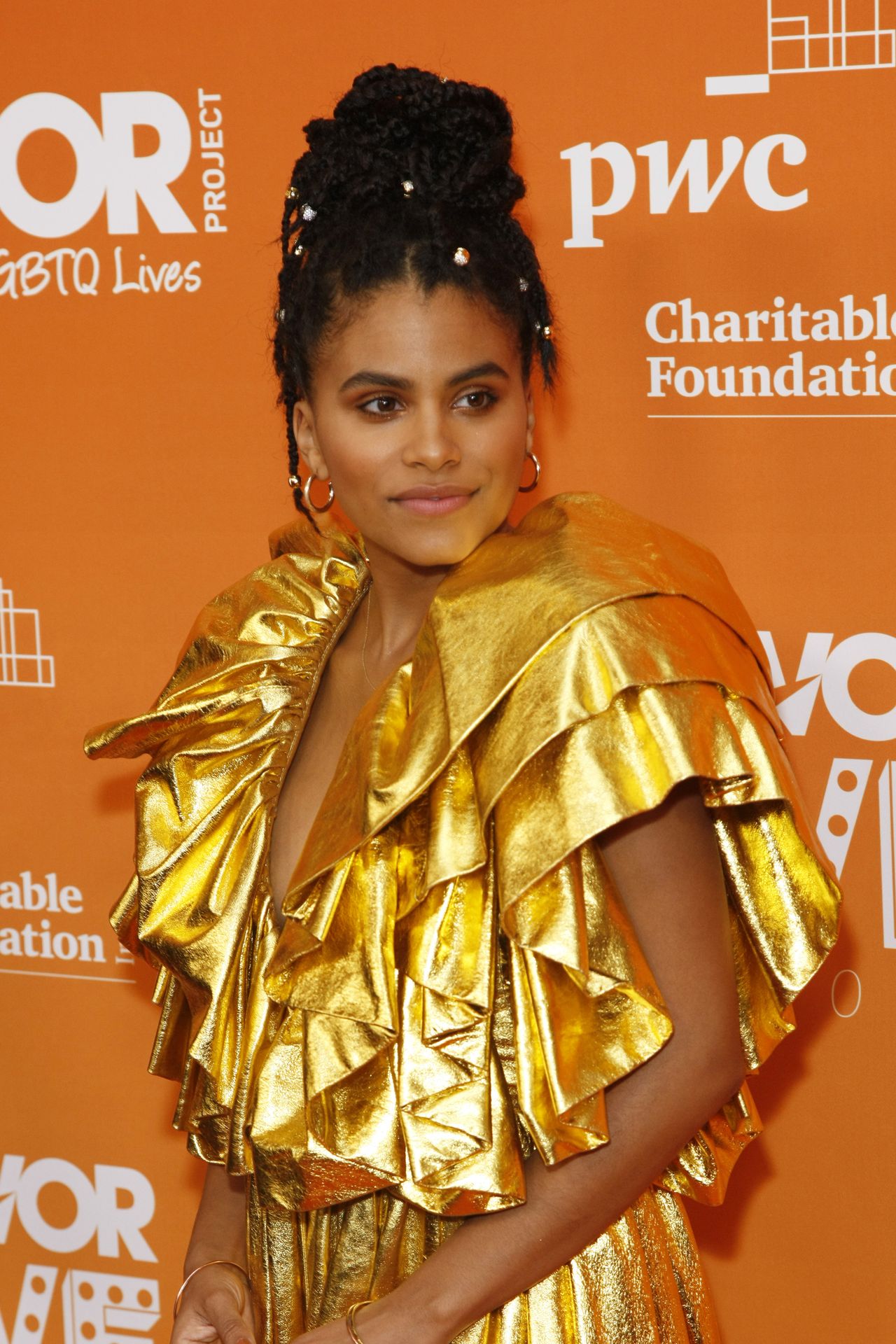 Zazie Beetz Braless 0018