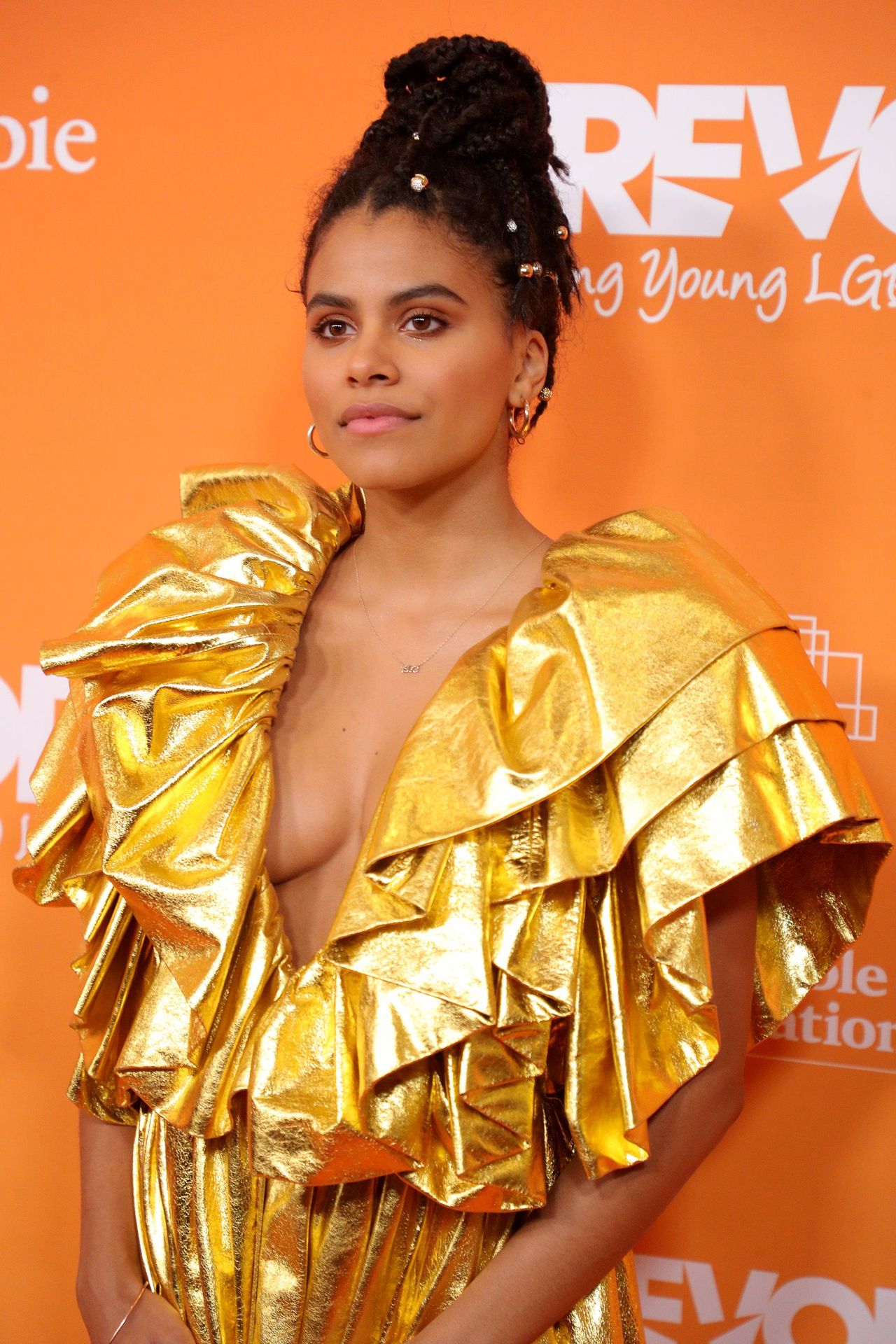Zazie Beetz Braless 0006