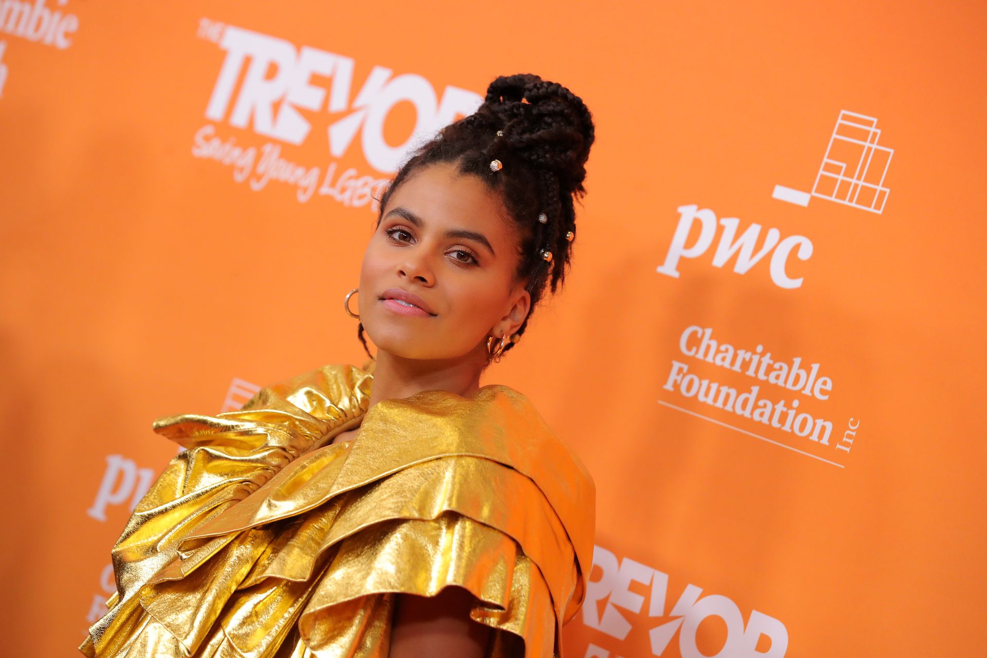 Zazie Beetz Braless 0009