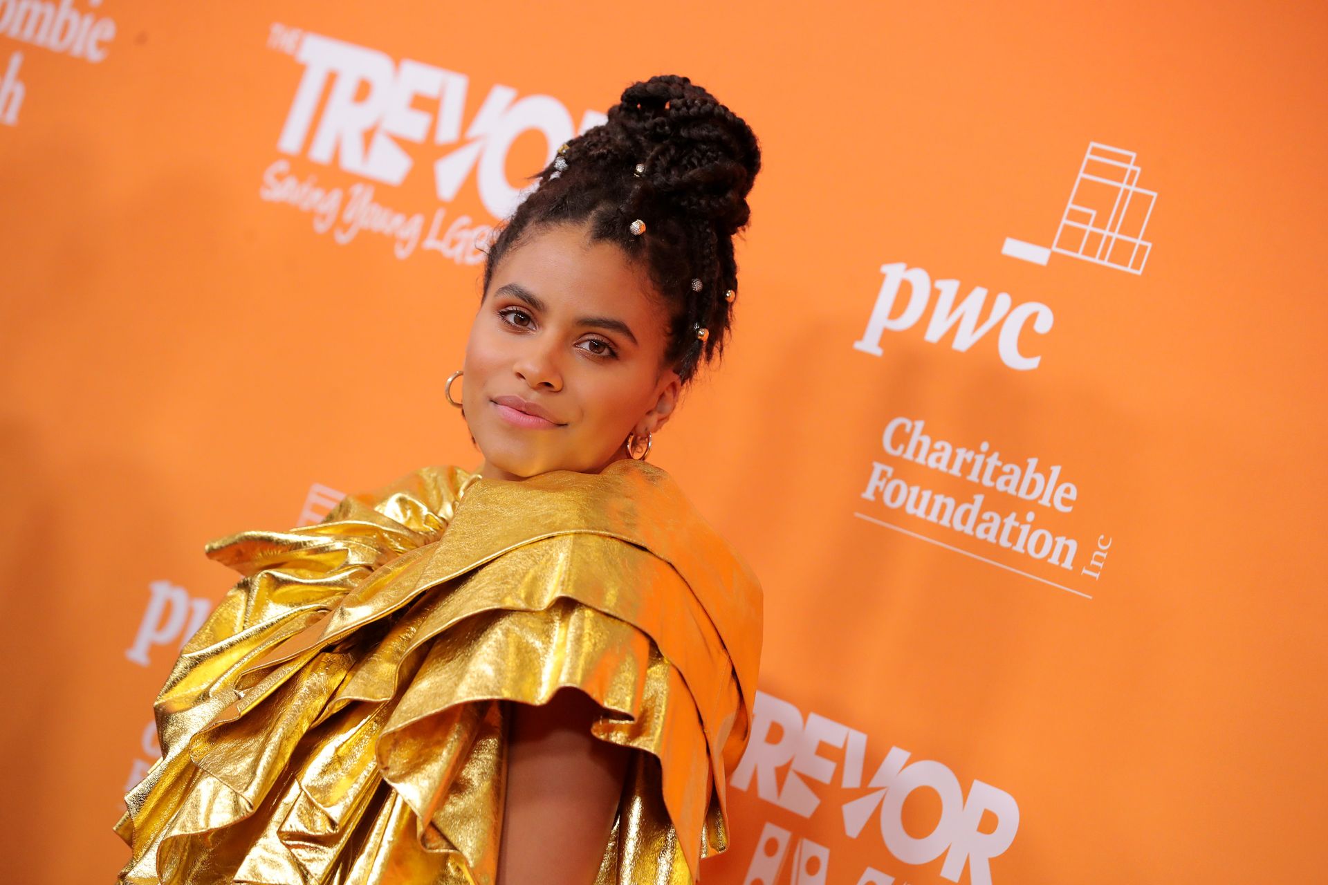 Zazie Beetz Braless 0010
