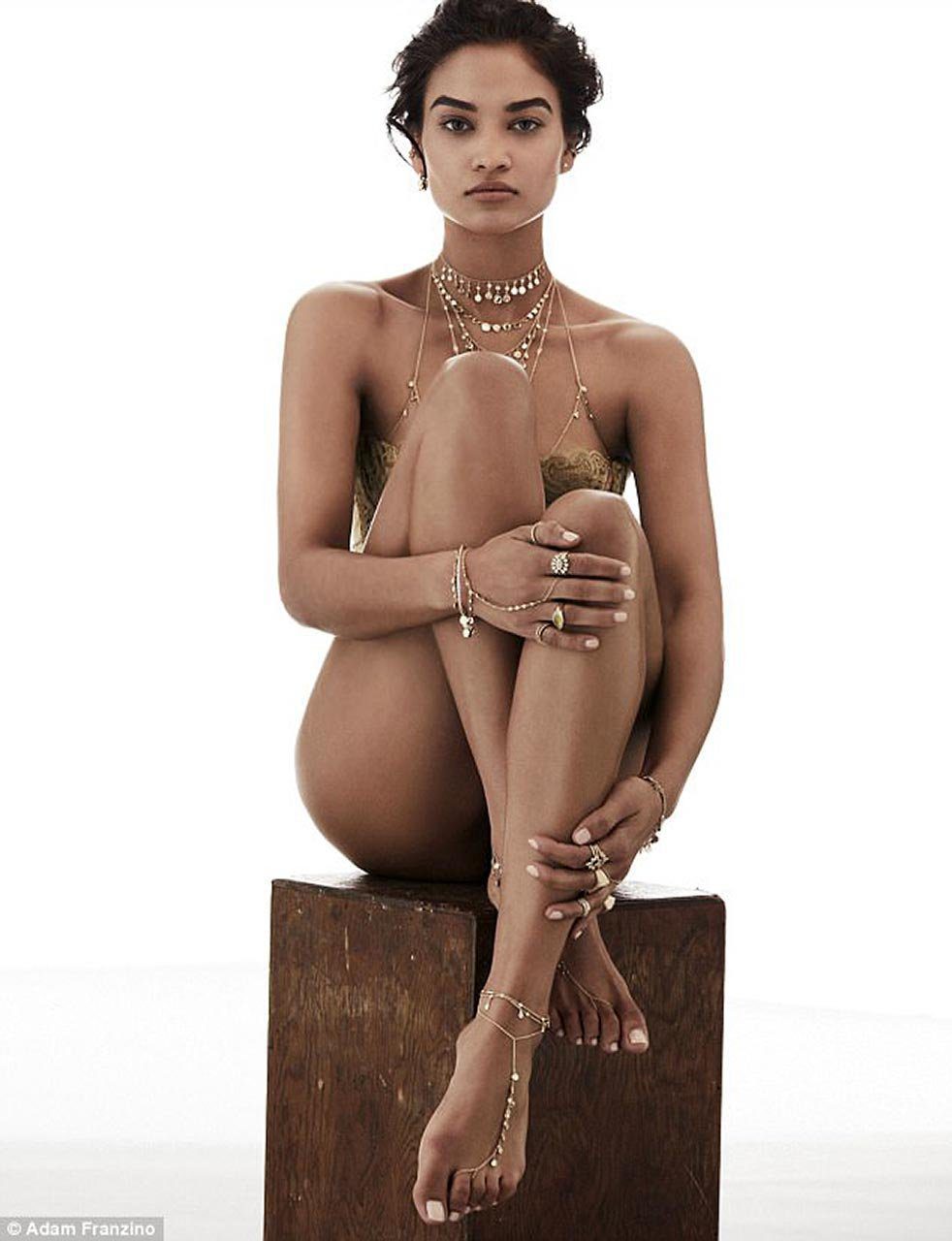 Shanina Shaik Nude & Sexy Collection 0033