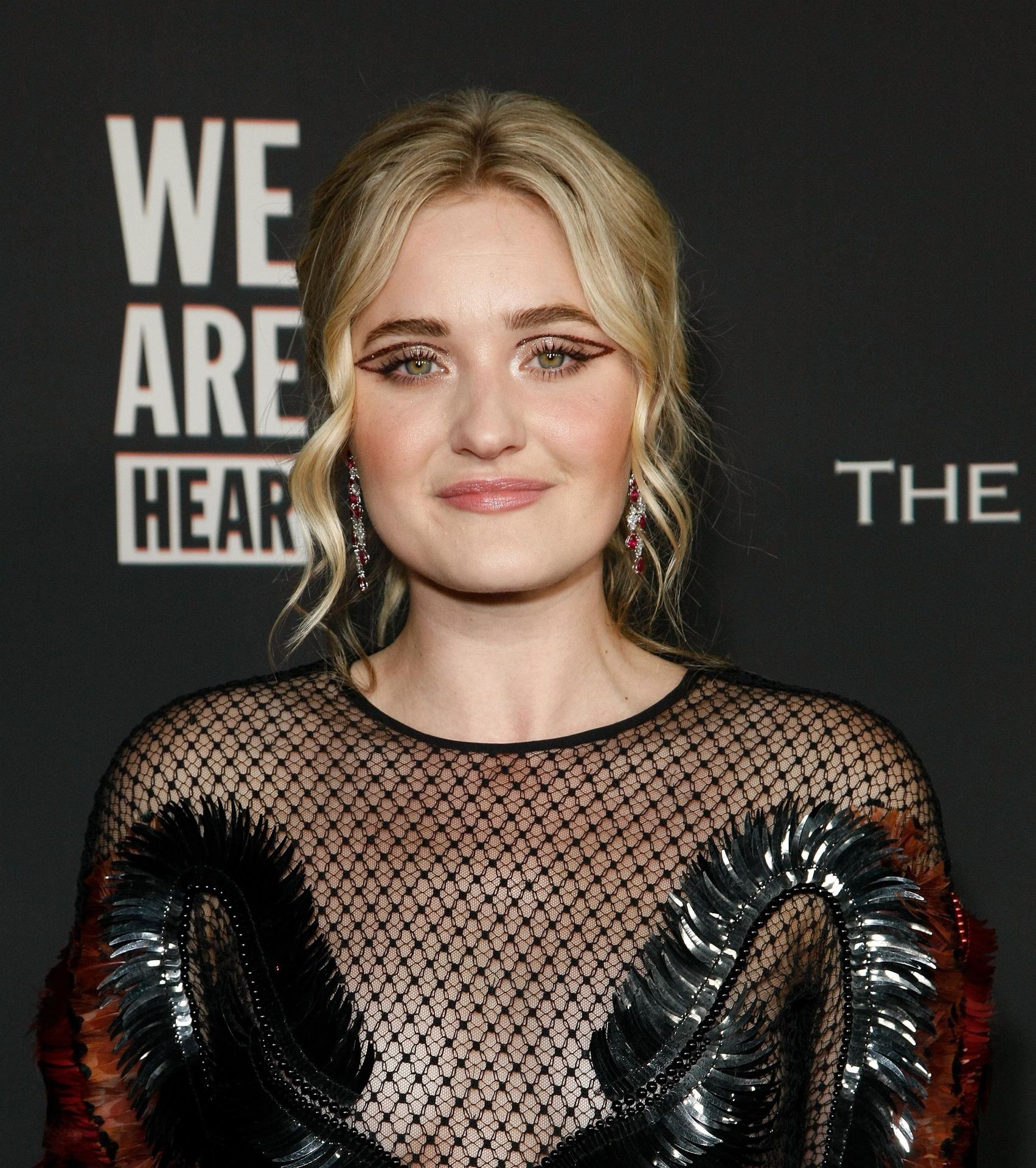 Aj Michalka Shows Her Tits At The Art Of Elysium’s Event 0009