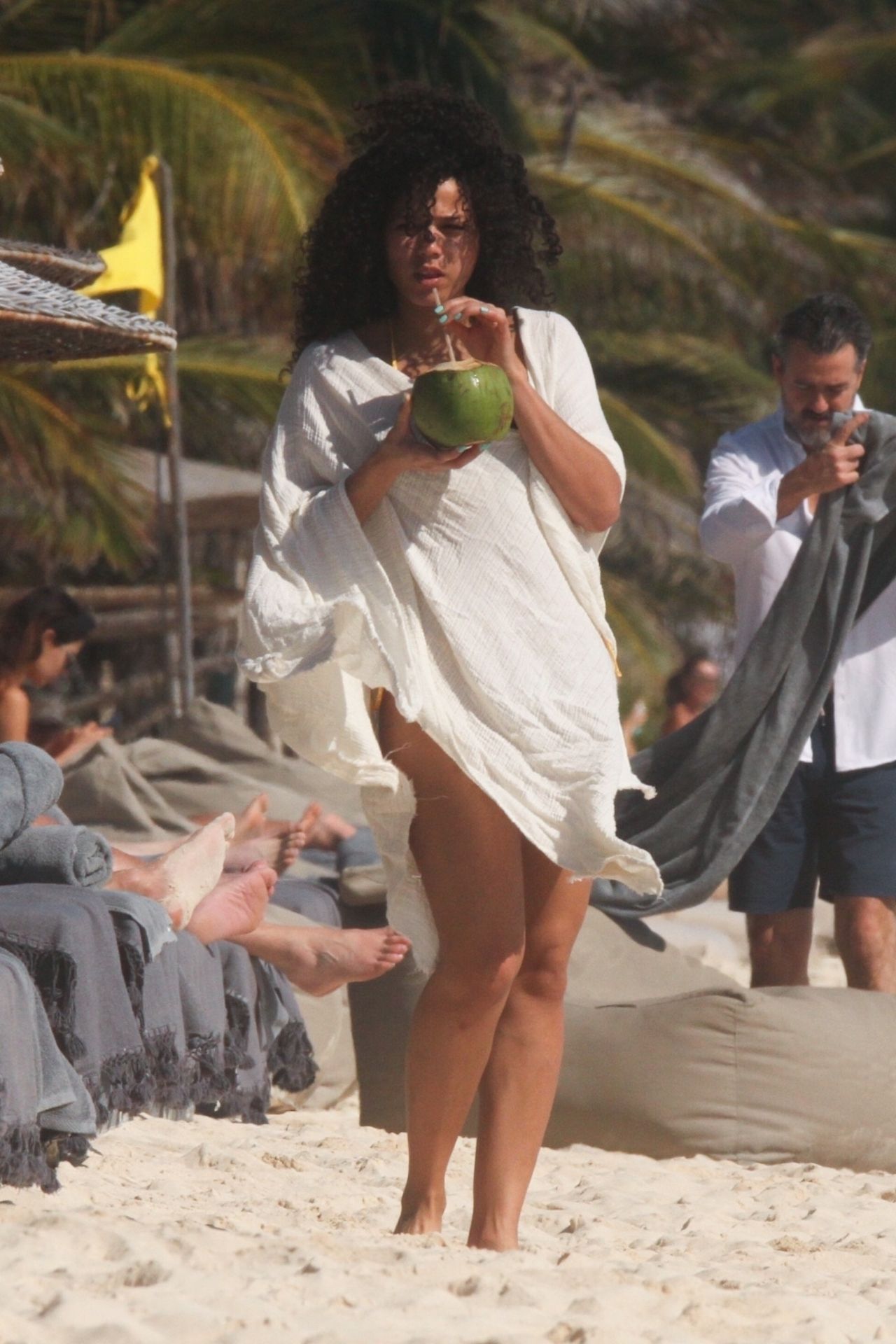 Alisha Wainwright Enjoys A Sun Filled Getaway In Tulum 0003