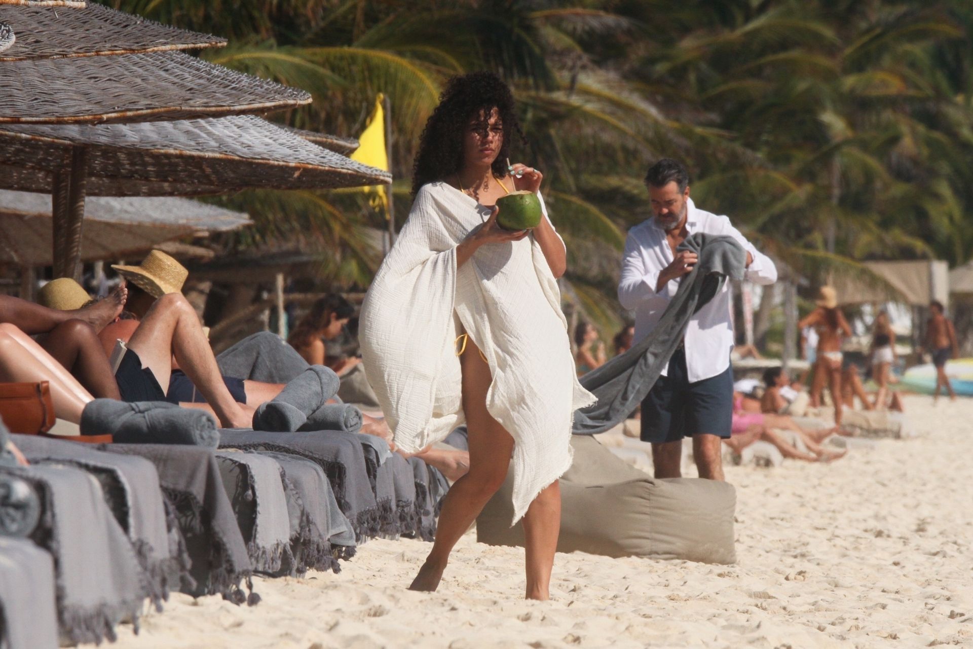 Alisha Wainwright Enjoys A Sun Filled Getaway In Tulum 0022