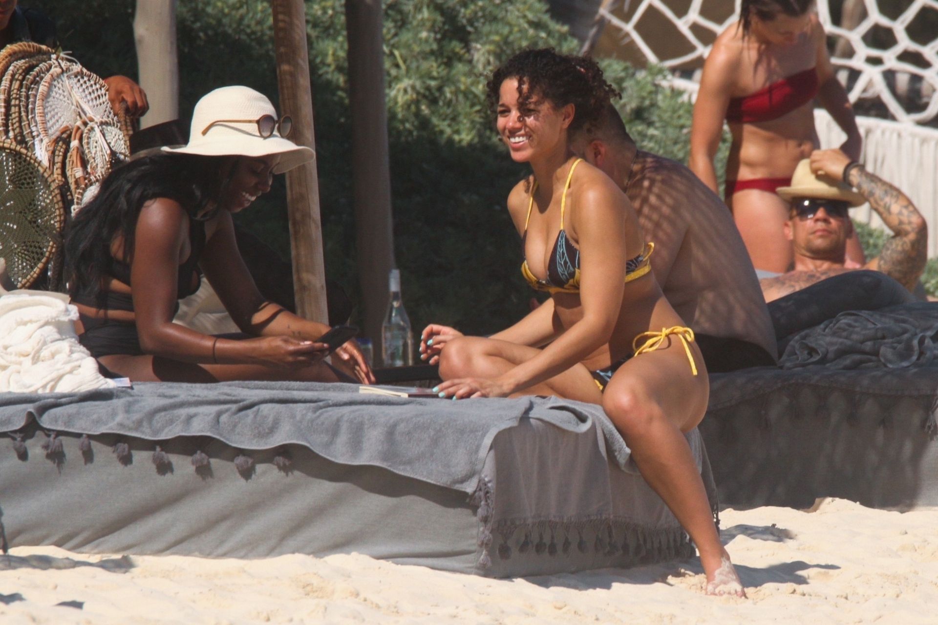 Alisha Wainwright Enjoys A Sun Filled Getaway In Tulum 0051