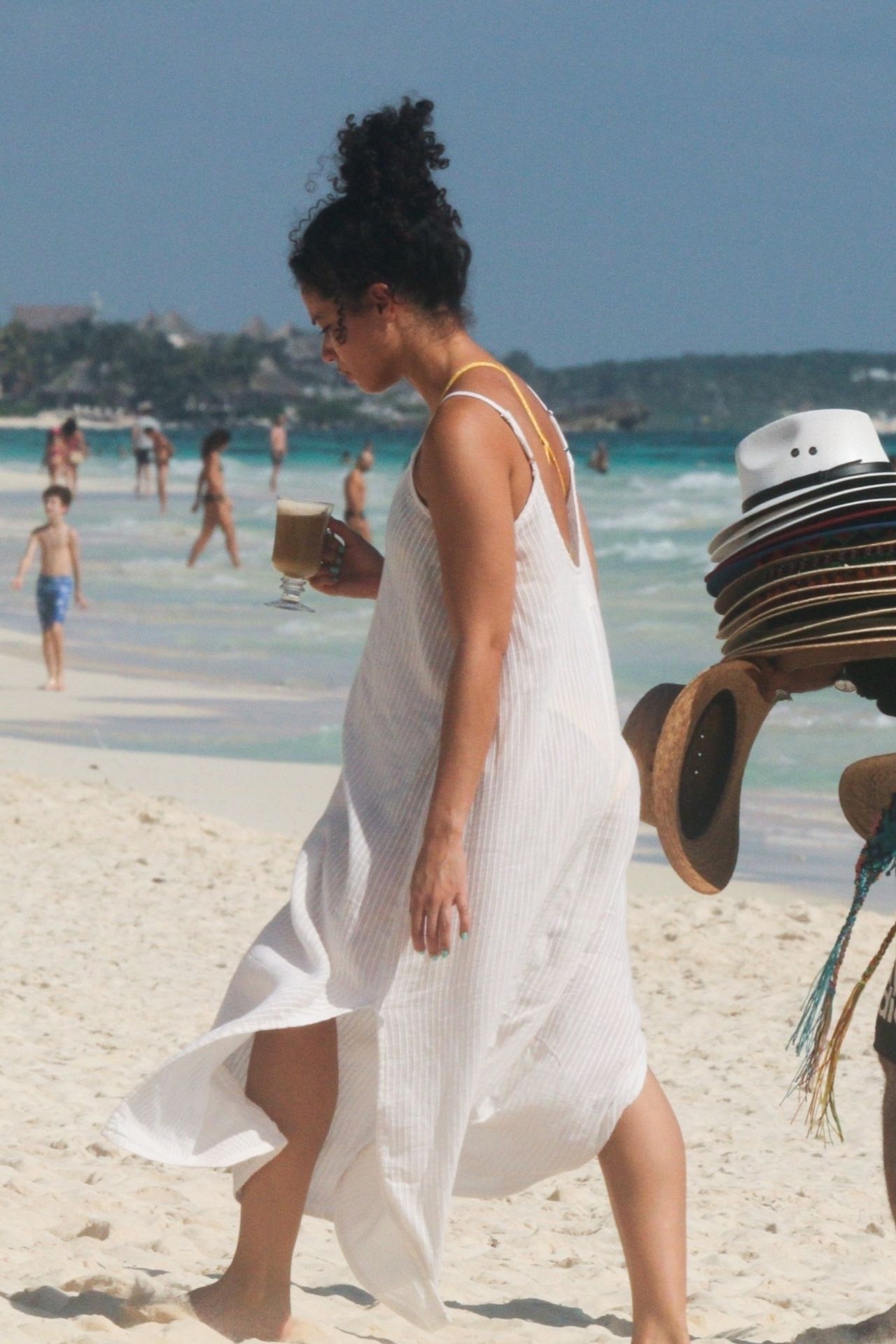 Alisha Wainwright Enjoys A Sun Filled Getaway In Tulum 0095